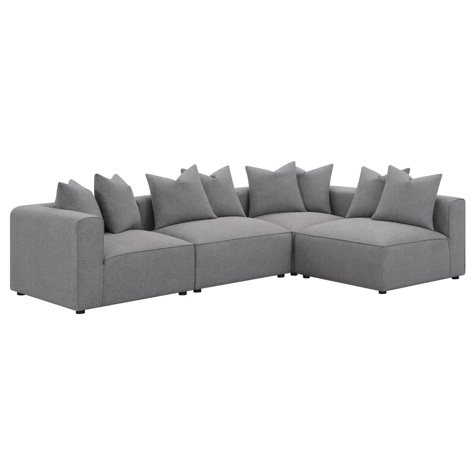 Jennifer Gray Tight Seat Armless Chair - Image 15