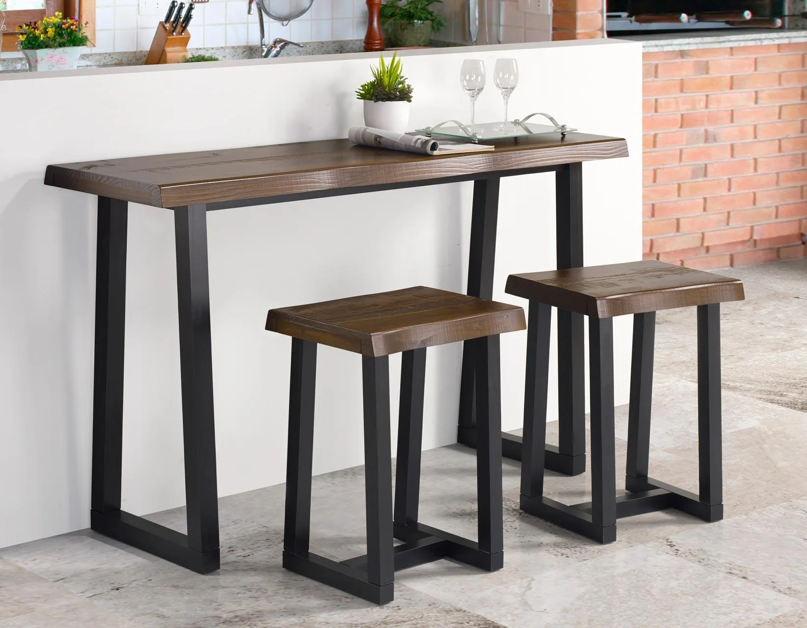 Jennings 60-inch Counter Bar Table - Image 7