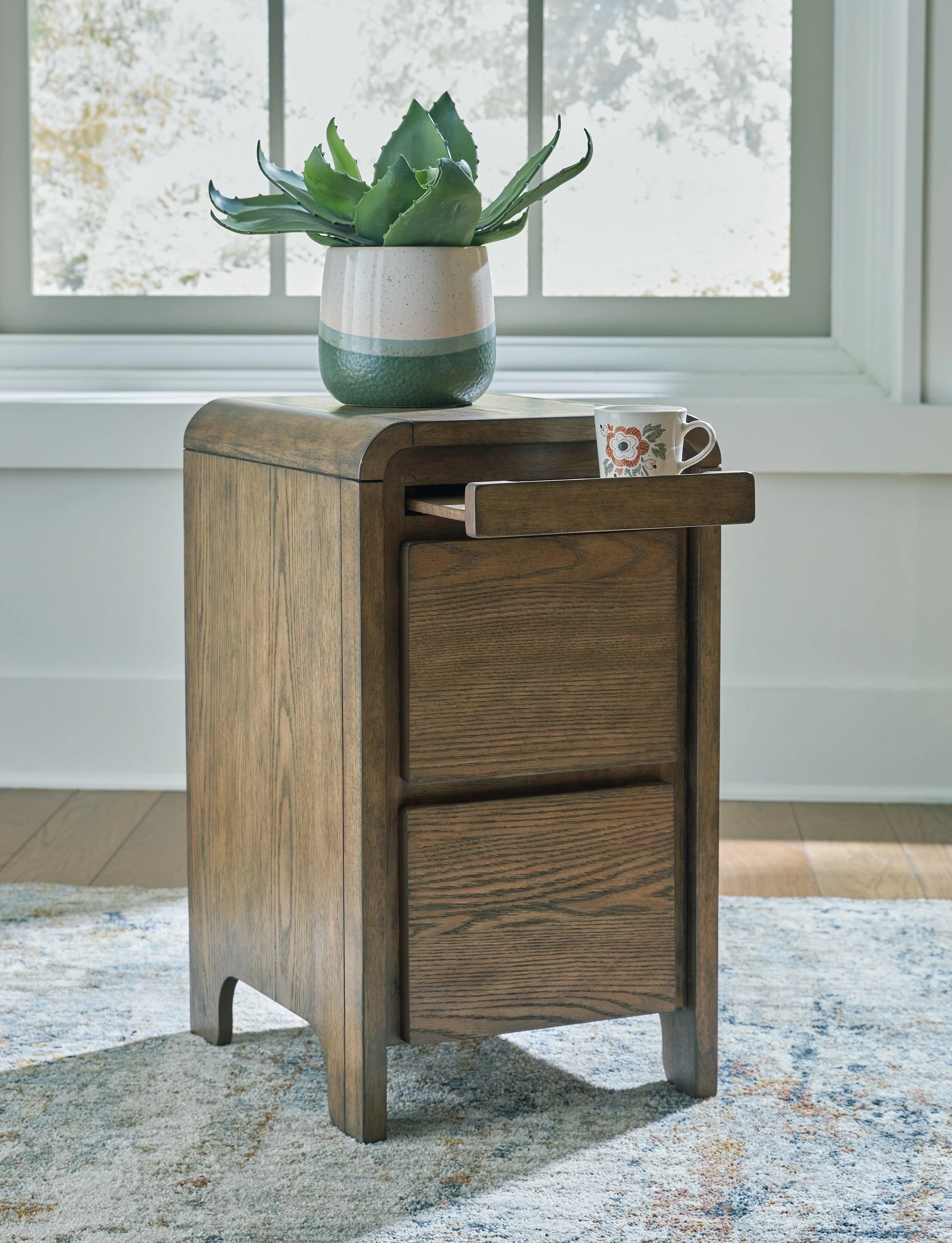 Jensworth Brown Accent Table - Image 2