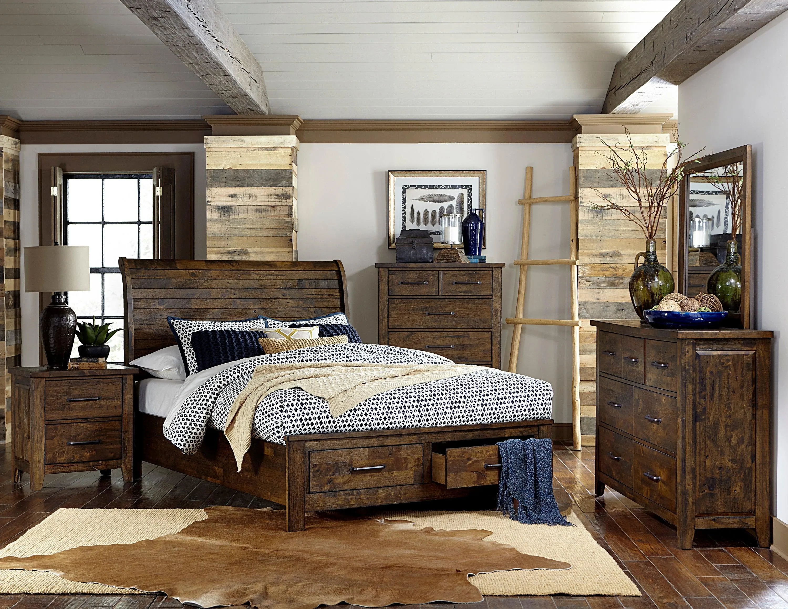 Jerrick Burnished Brown Dresser - Image 2