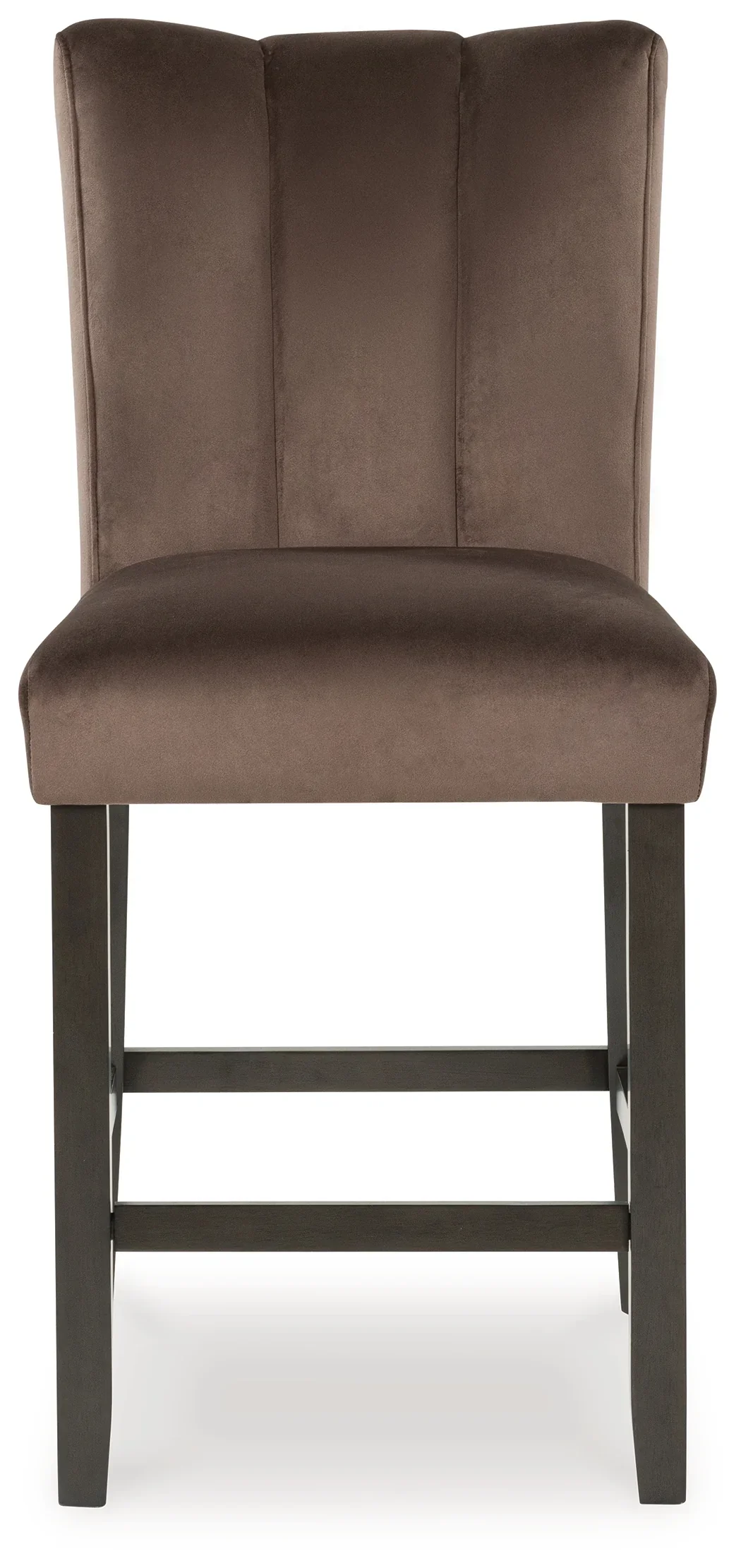 Jeshina Dark Brown/Beige Counter Height Dining Table and 4 Barstools - Image 2