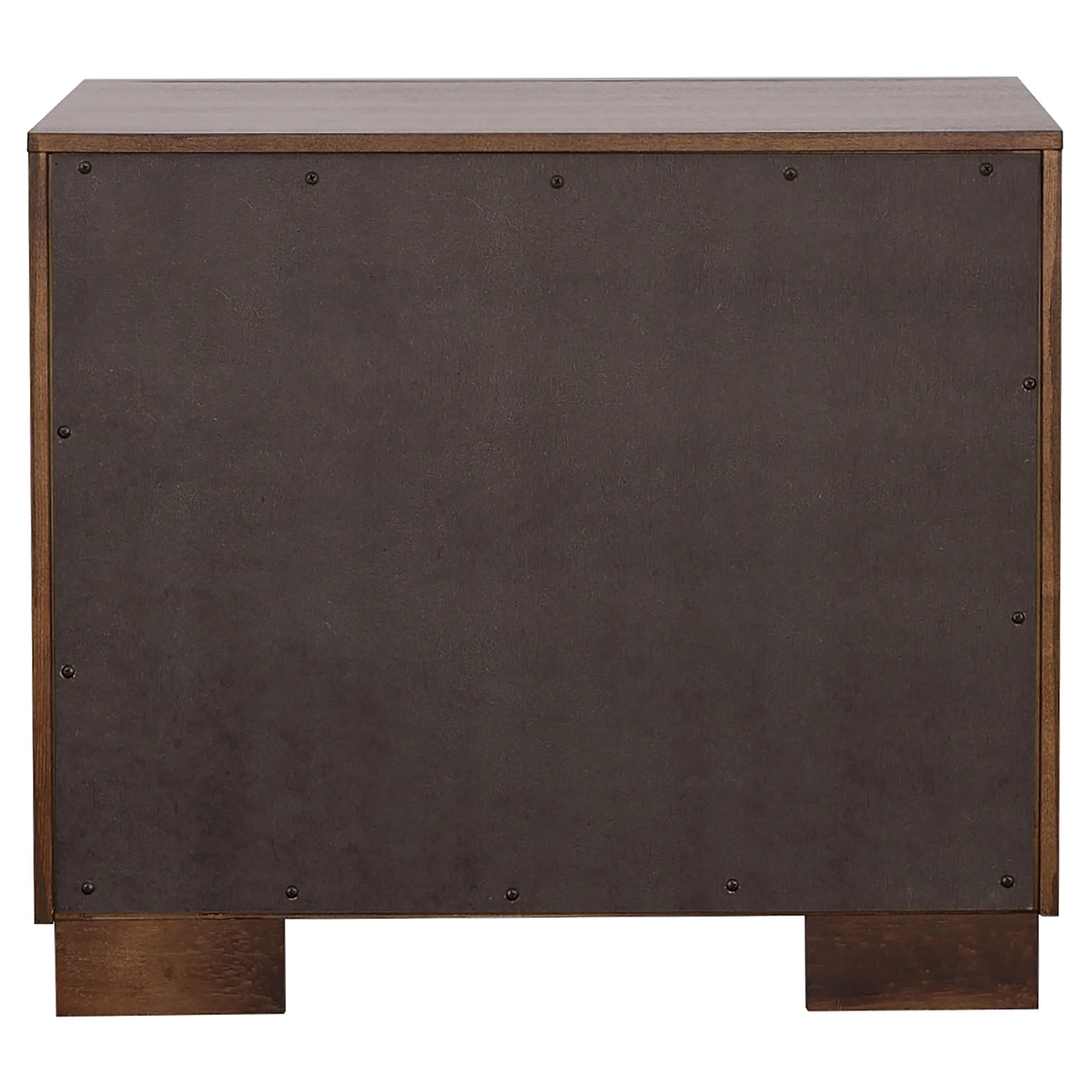 Jessica Cappuccino 4-Piece Queen Bedroom Set with Nightstand Panels - Image 8