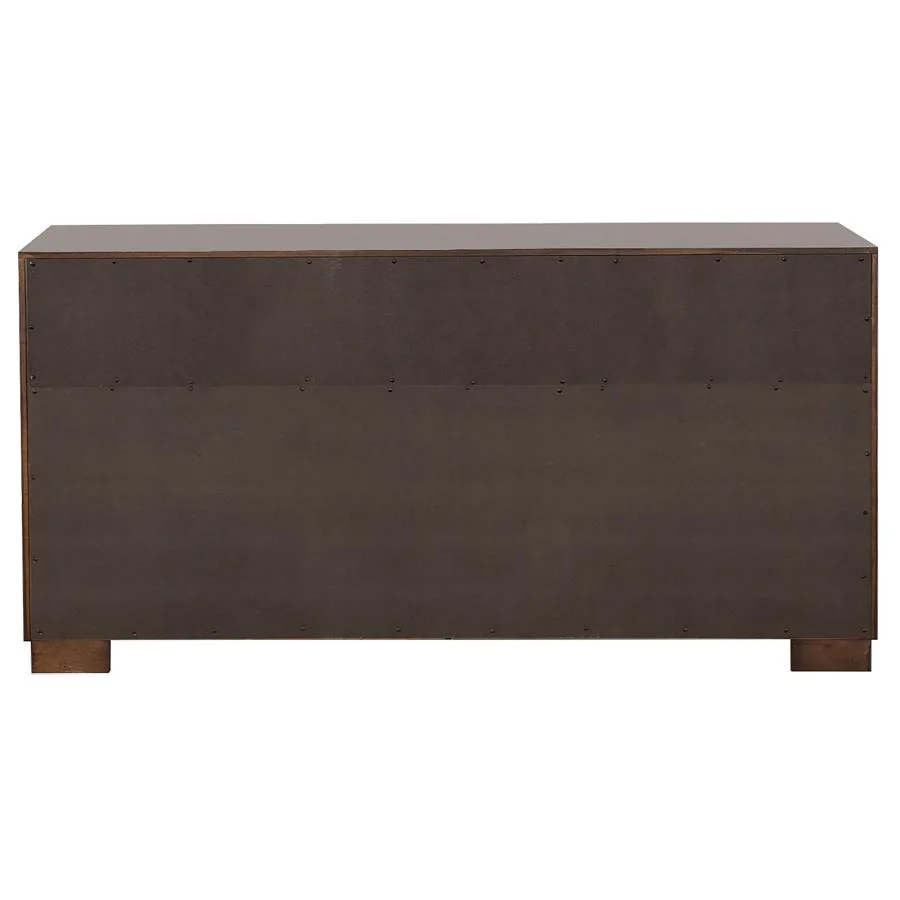 Jessica Cappuccino 5-Piece Queen Bedroom Set - Image 8