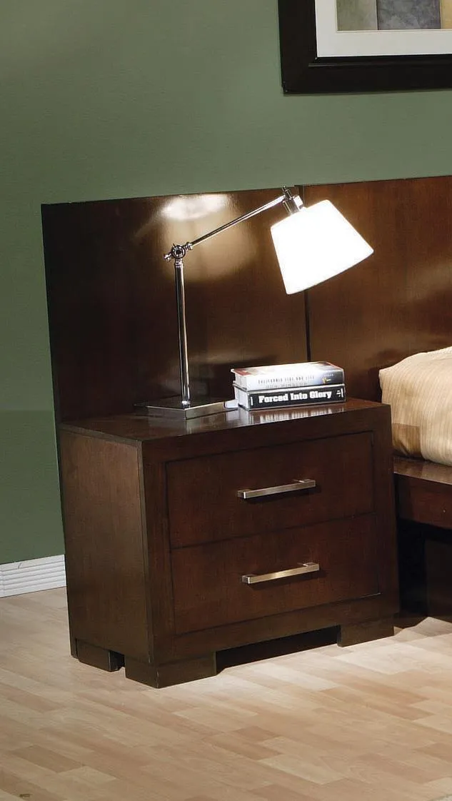 Jessica Cappuccino Nightstand Panels (Set of 2)