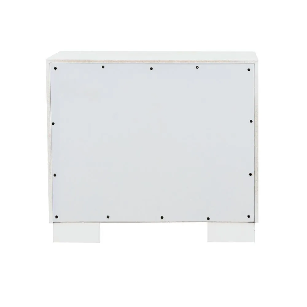 Jessica White 2-Drawer Nightstand - Image 5