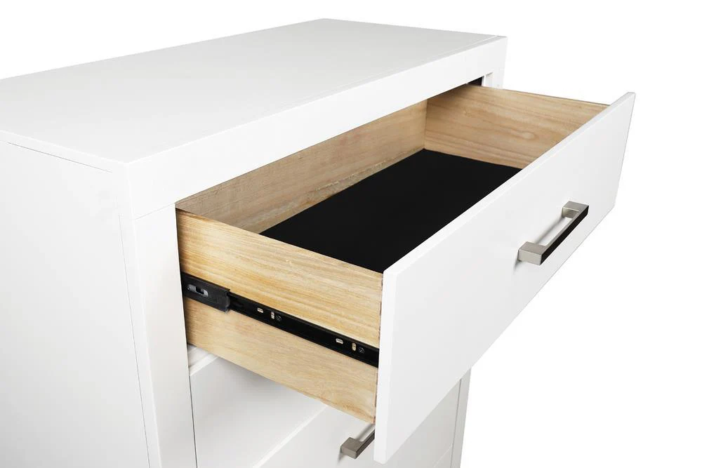 Jessica White 5-Drawer Chest - Image 7