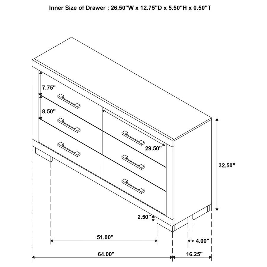 Jessica White 5-Piece King Bedroom Set with Nightstand Panels - Image 18