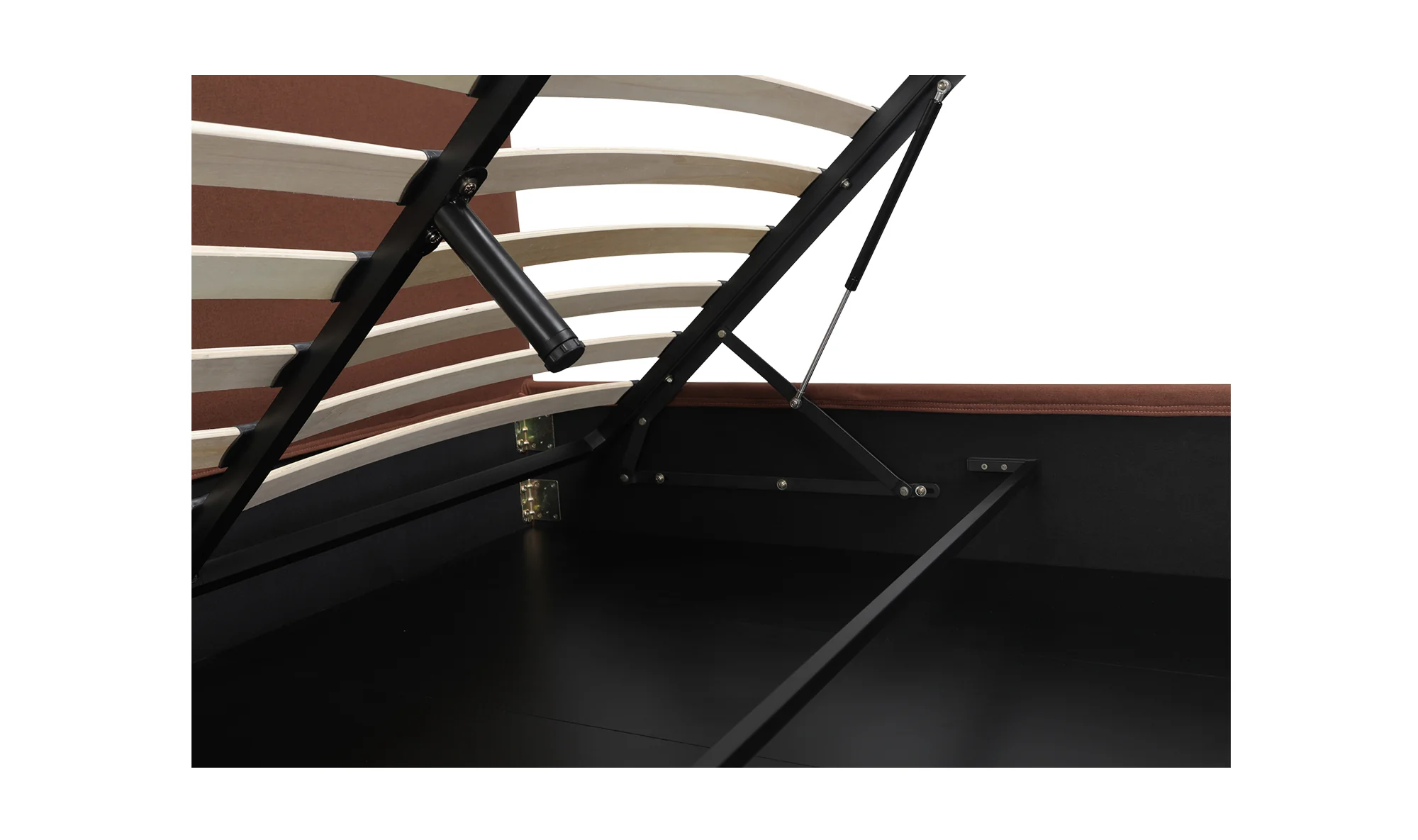 Joan Queen Storage Bed Rust - Image 9
