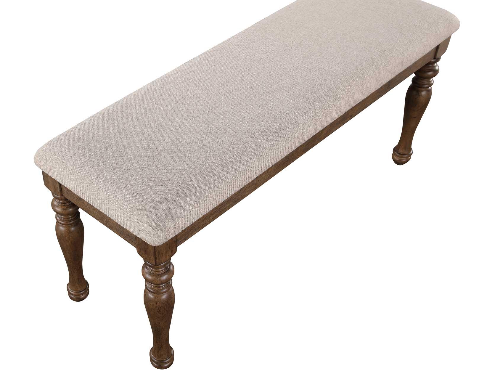 Joanna Bench, Brown - Image 4