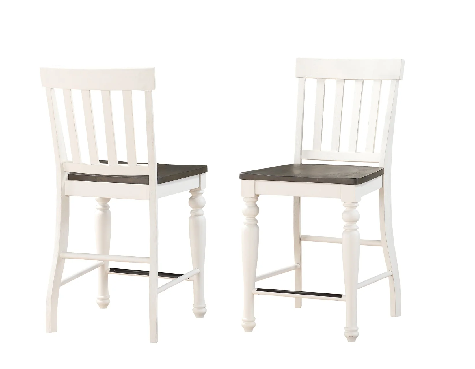 Joanna Ivory/Mocha Counter Height Dining Set - Image 12