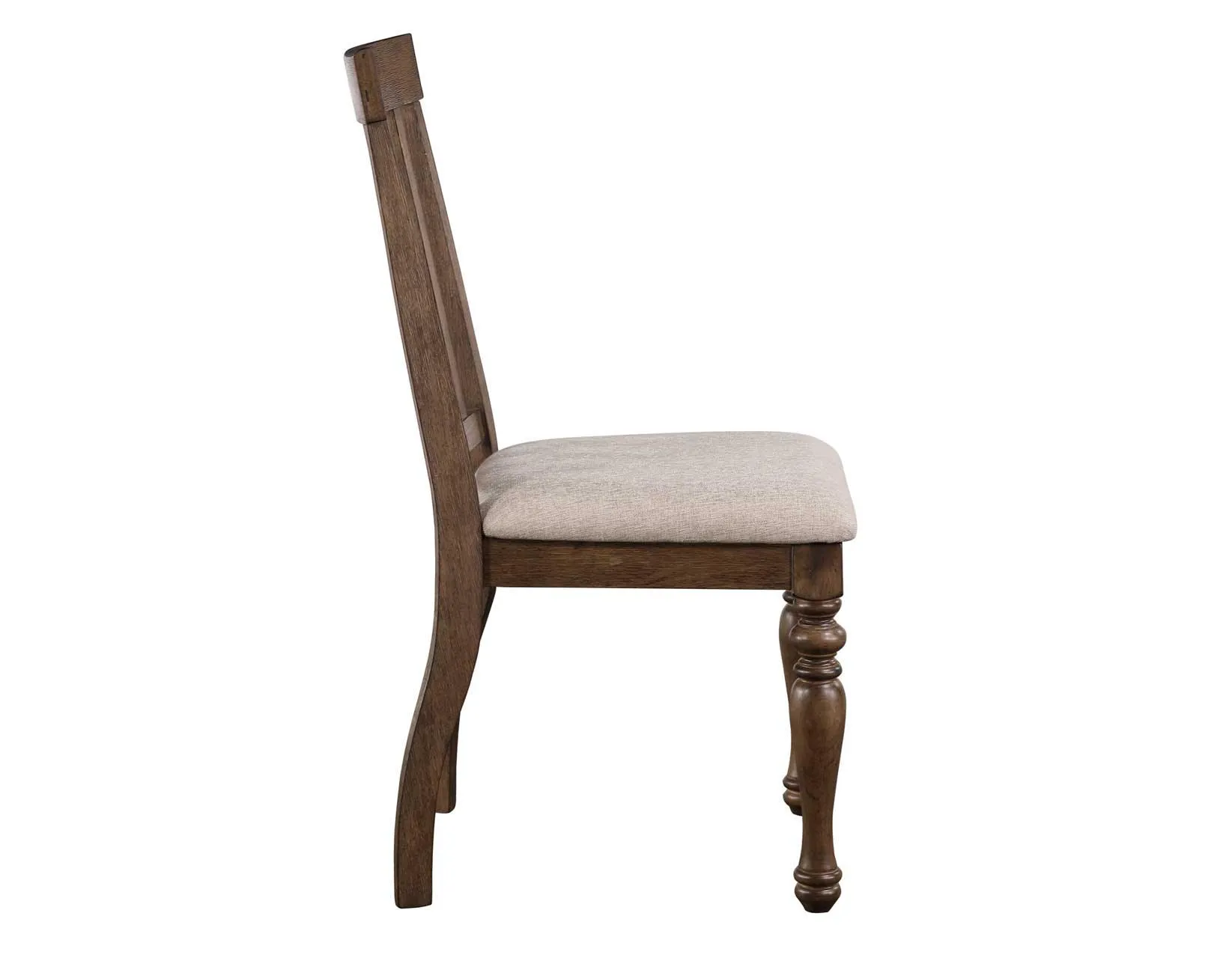 Joanna Side Chair, Brown - Image 4