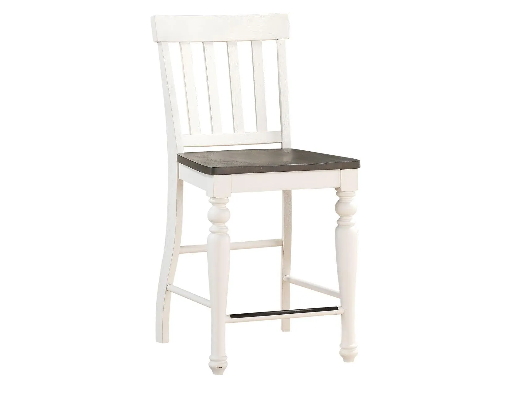 Joanna Two Tone 24″ Counter Stool, Set of 2 - Image 4