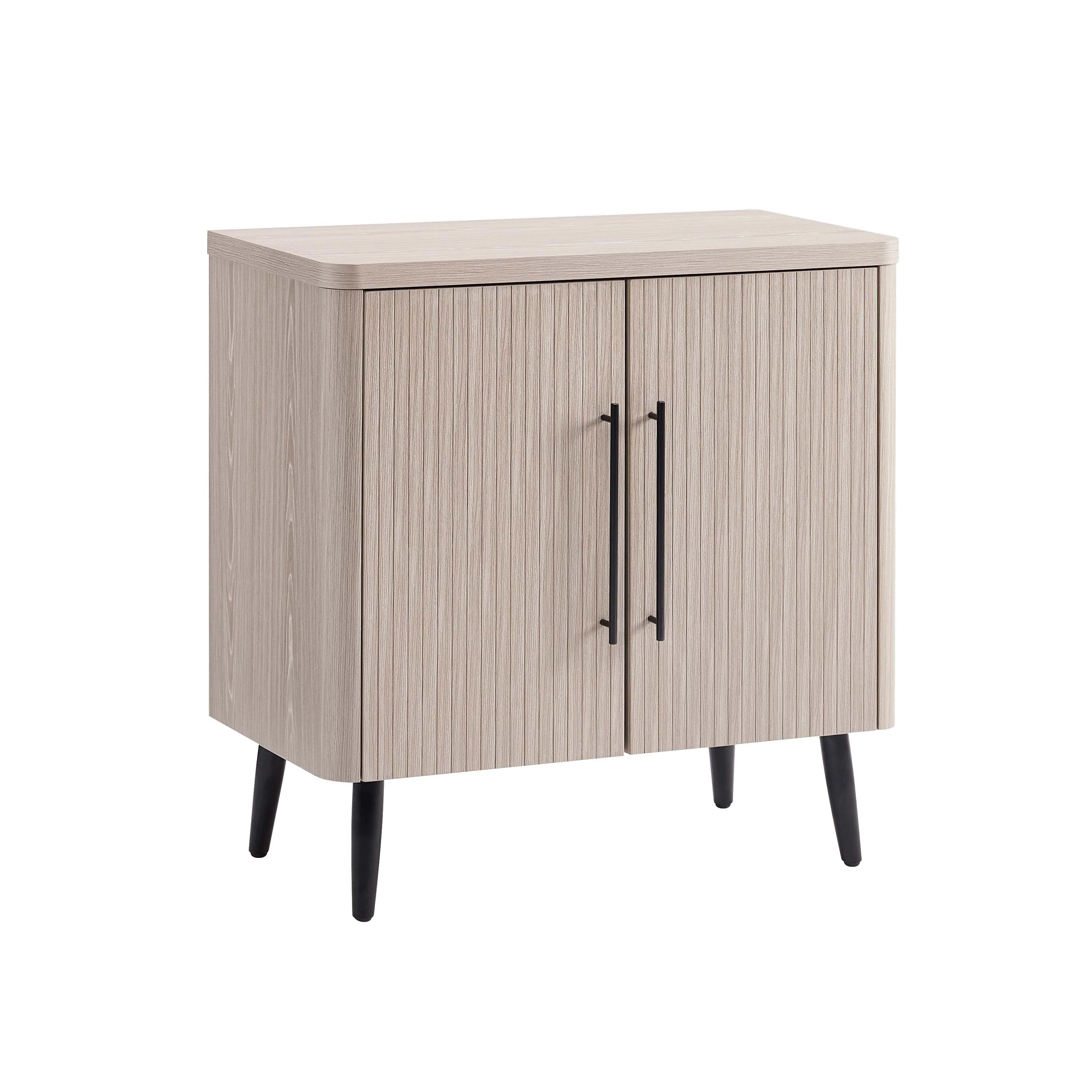 Jodie Accent Cabinet in Whitewashed Oak - Image 6
