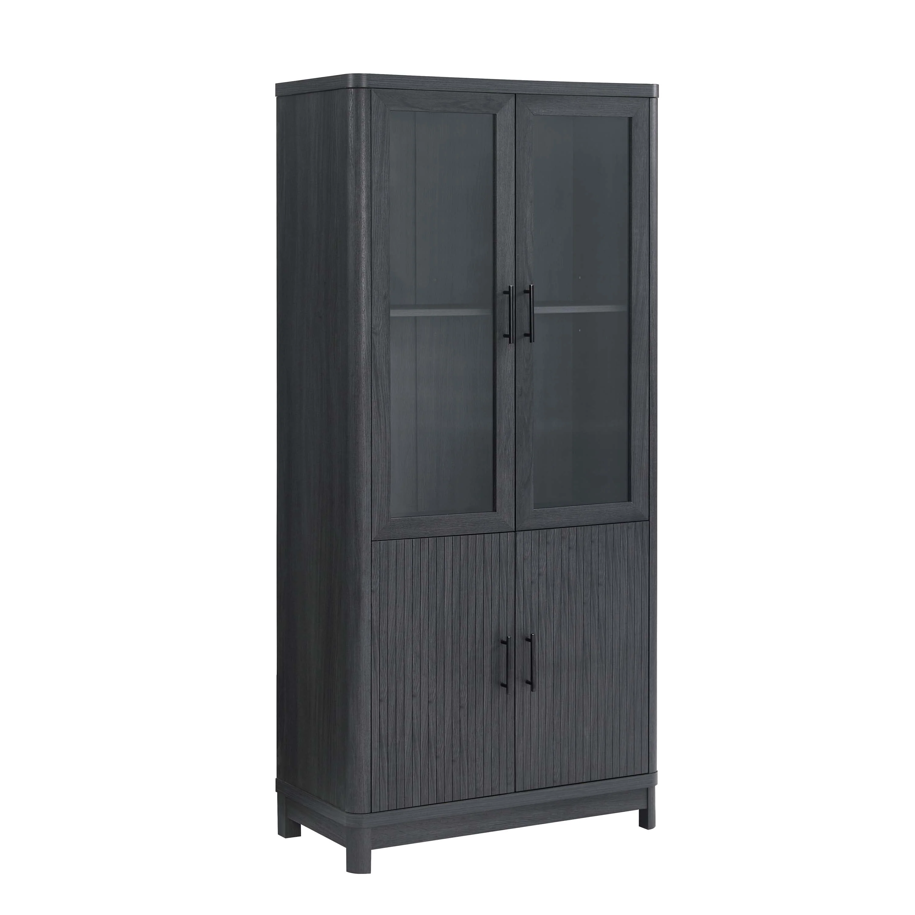 Jodie Bookcase in Charcoal Grey (set of 2) - Image 5