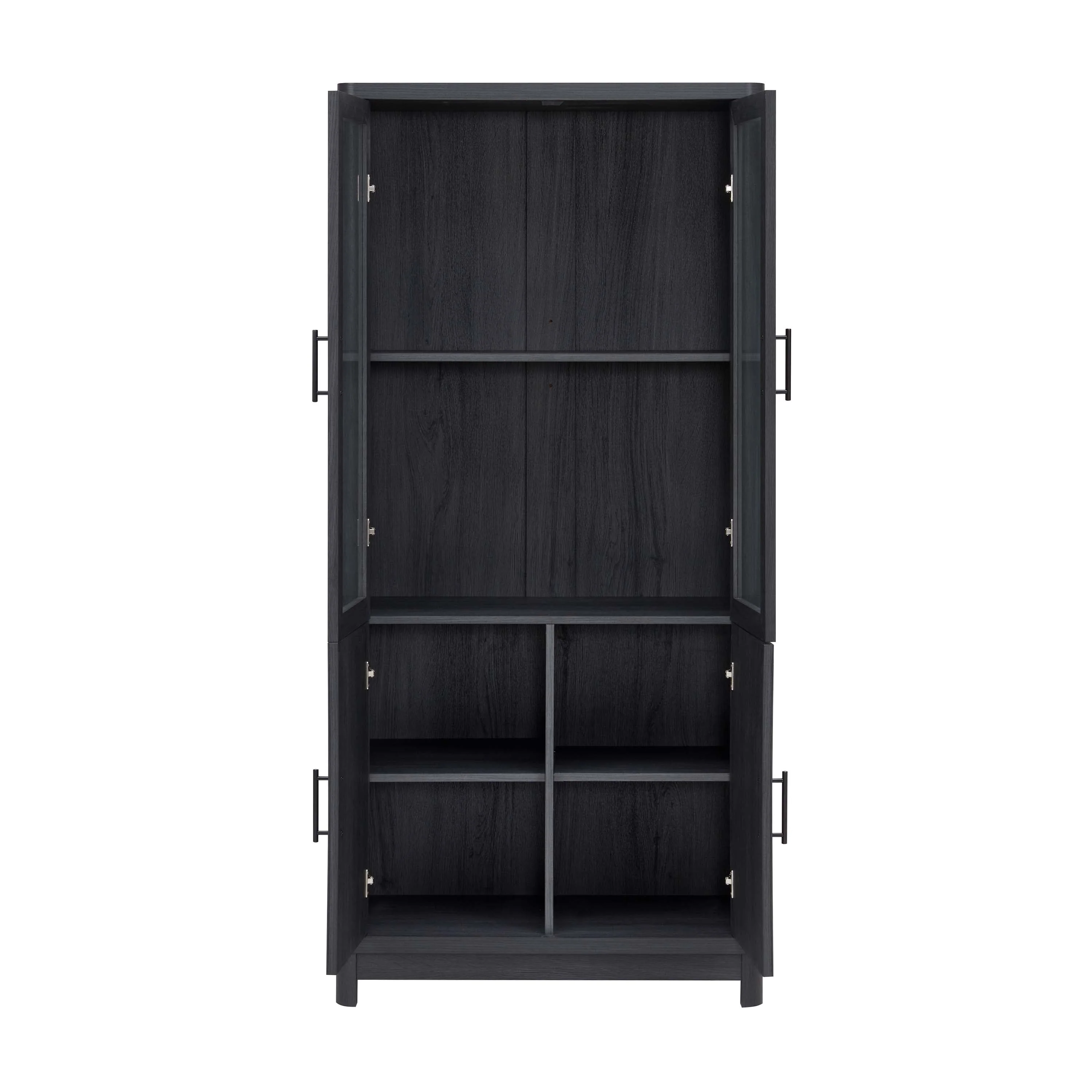 Jodie Bookcase in Charcoal Grey (set of 2) - Image 9