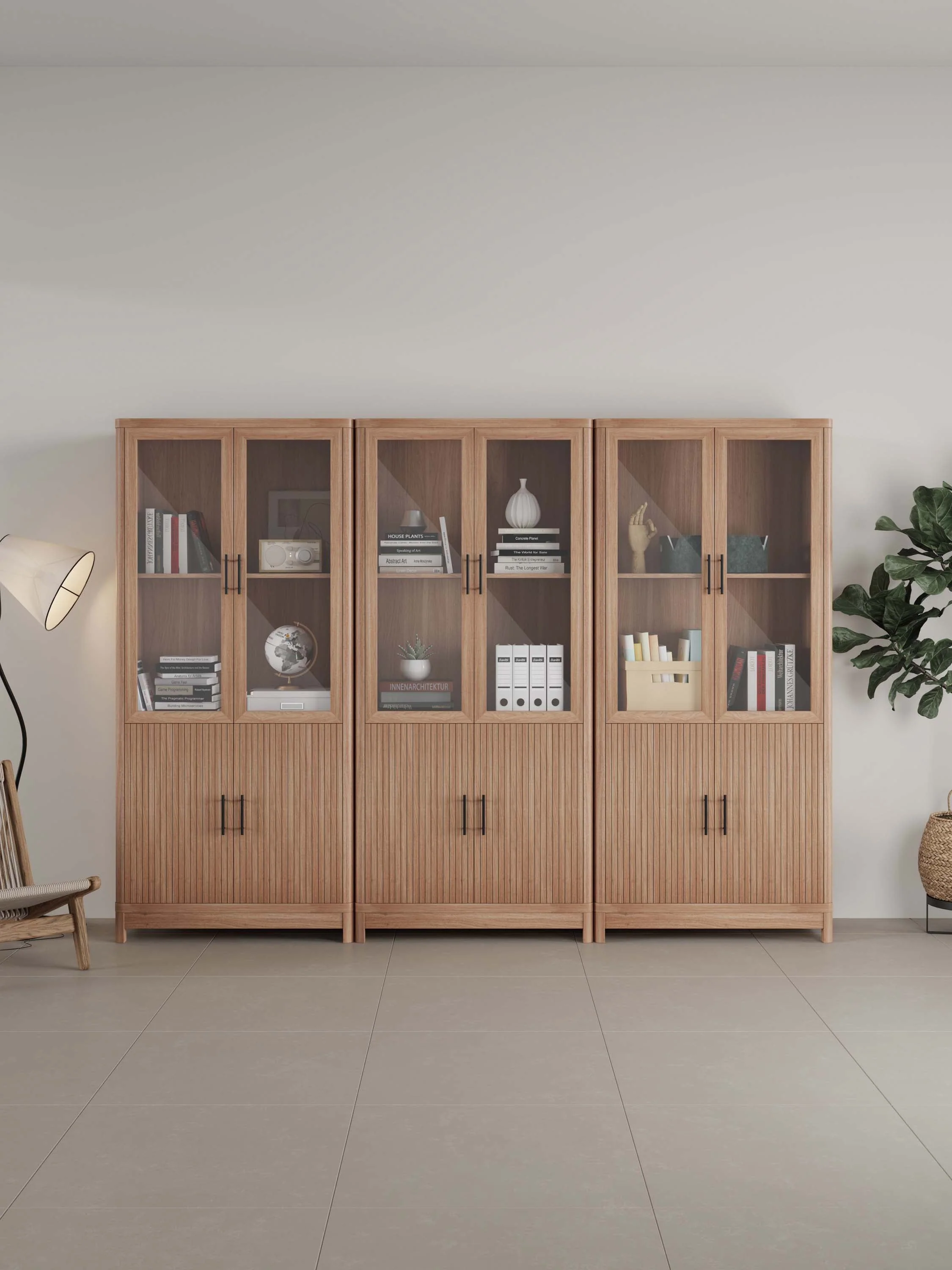 Jodie Bookcase in Maple (set of 3) - Image 2