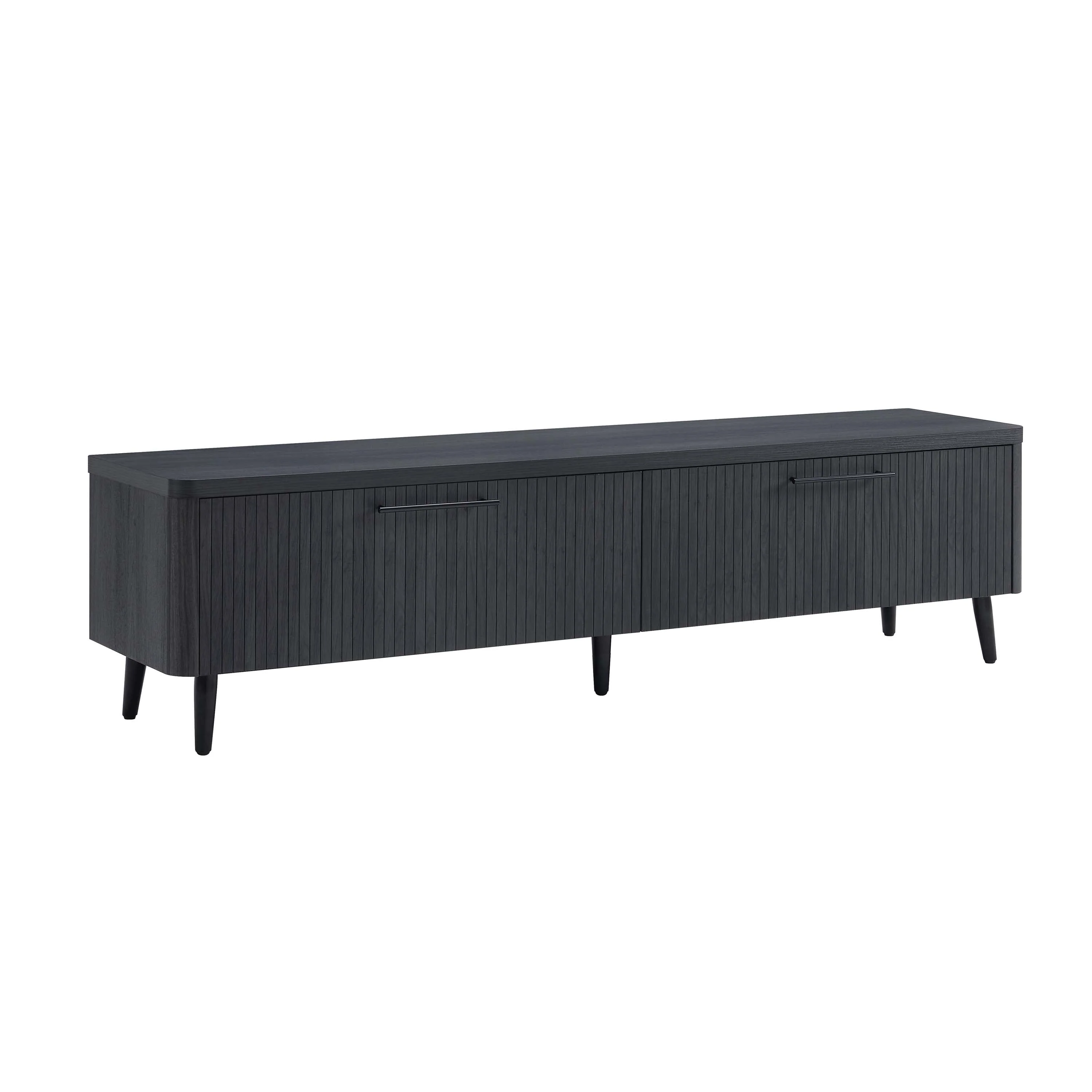 Jodie TV Stand in Charcoal Grey - Image 7
