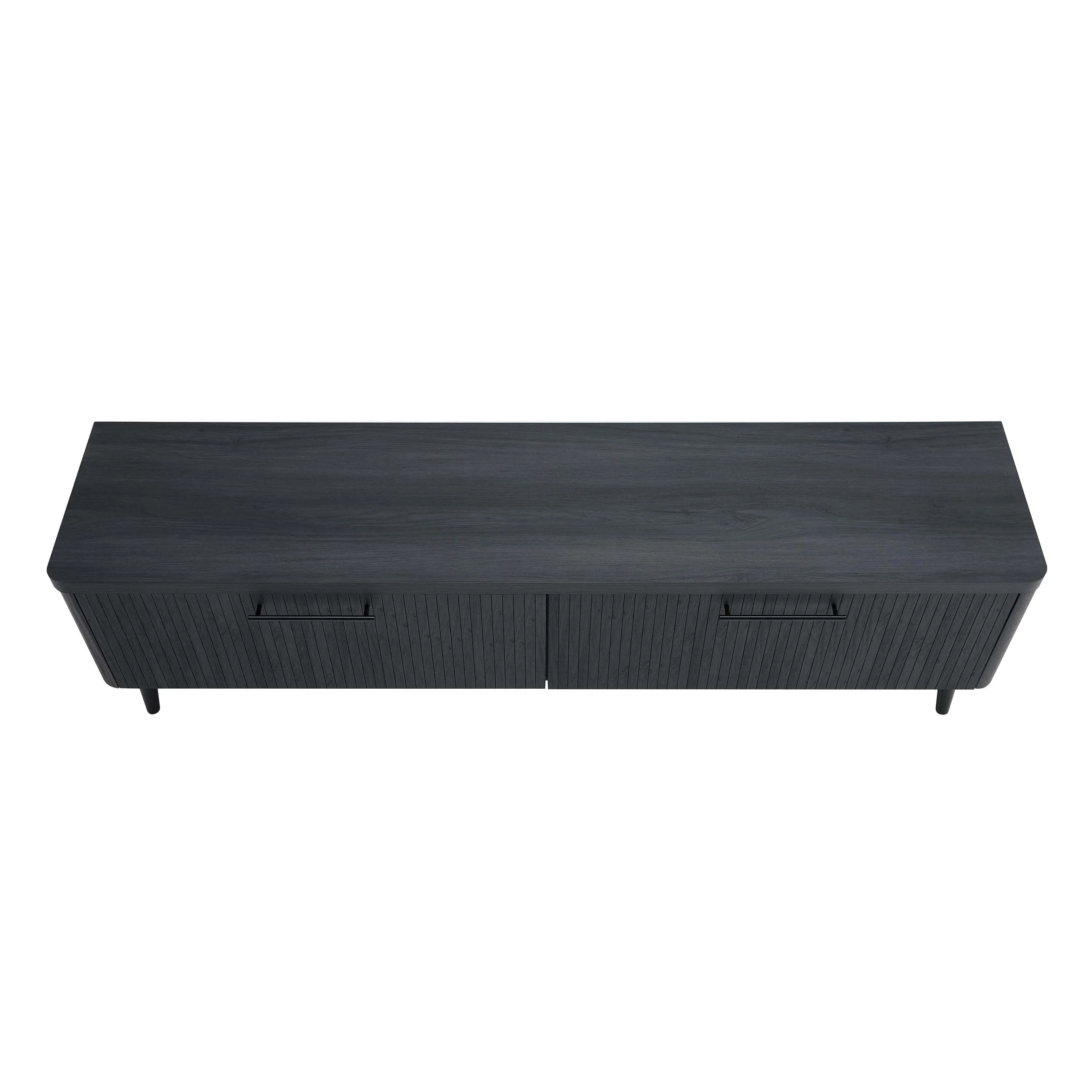 Jodie TV Stand in Charcoal Grey - Image 9