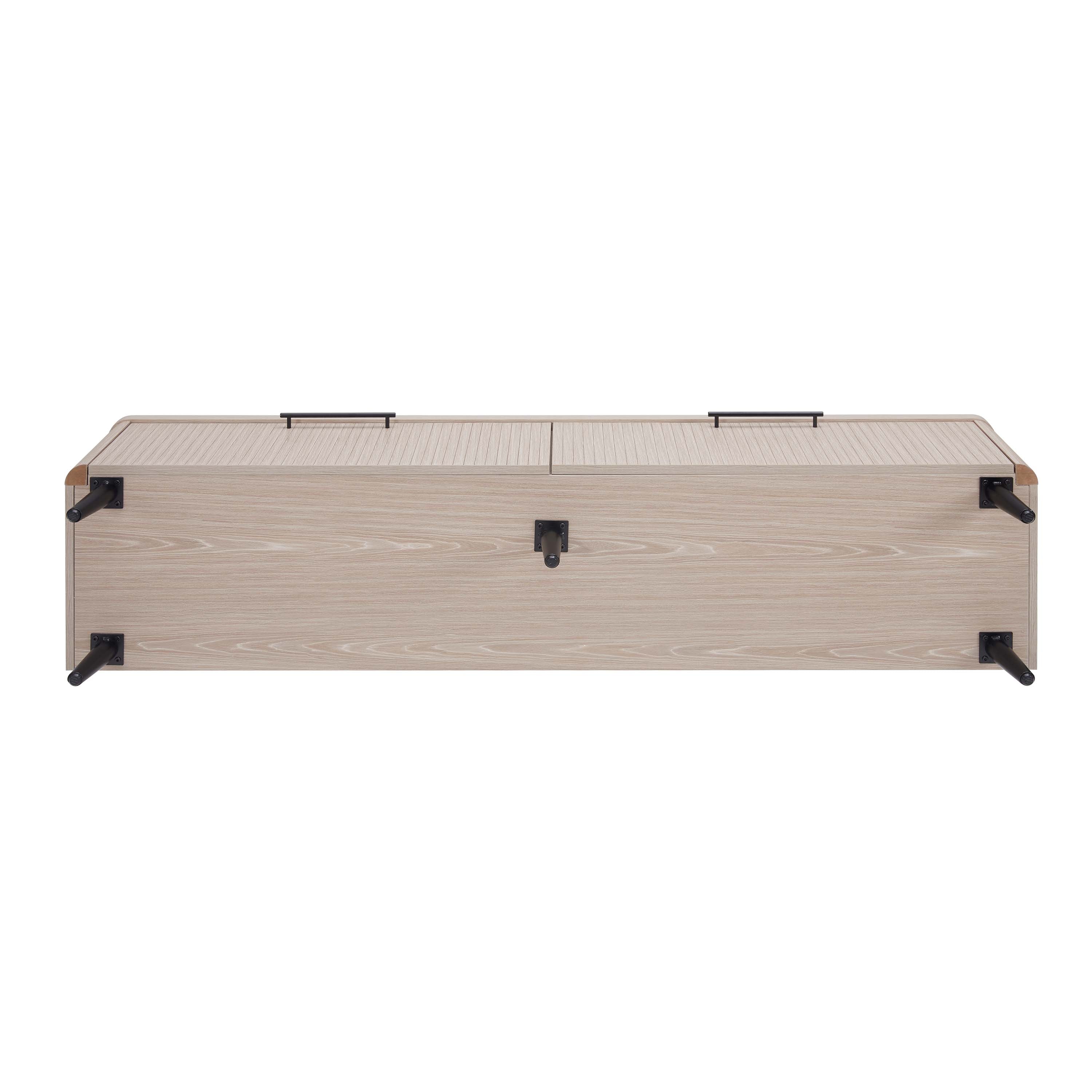 Jodie TV Stand in Whitewashed Oak - Image 10