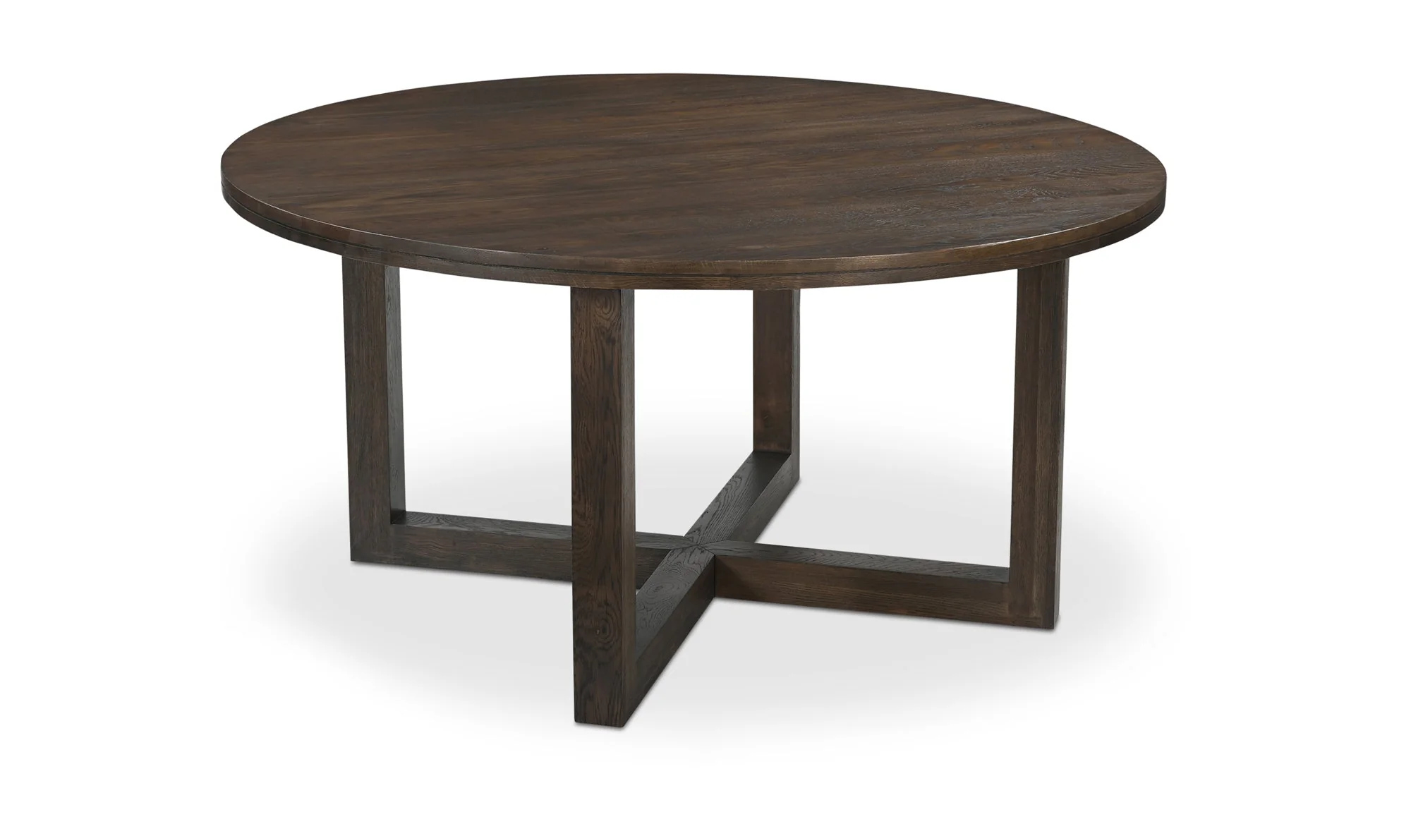 Joel Dining Table Dark Brown - Image 5