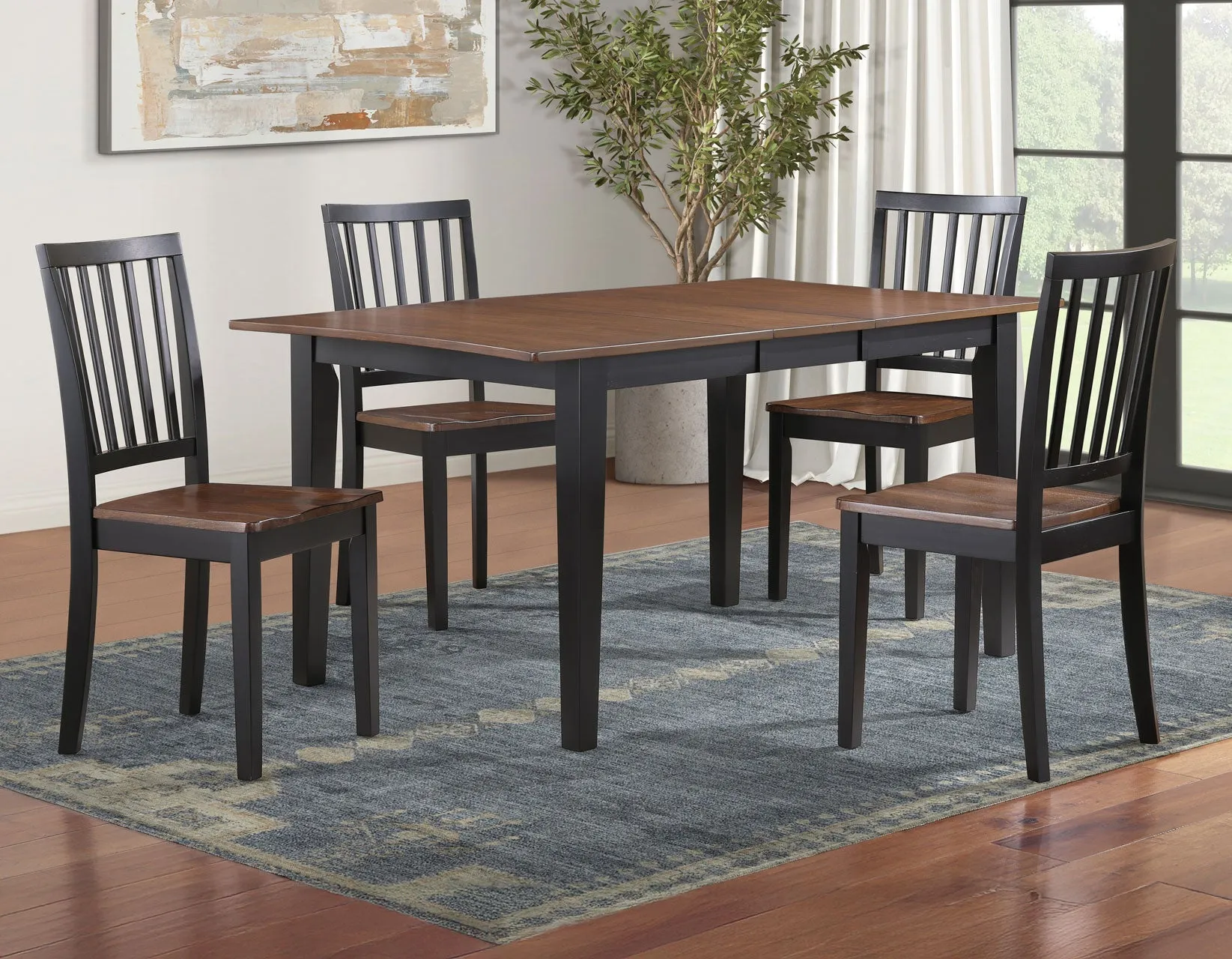 Joplin Walnut/Ebony Dining Room Set - Image 17