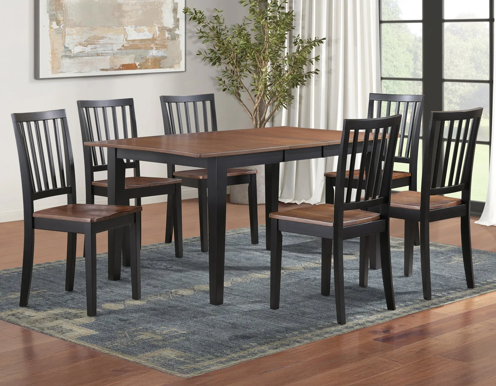 Joplin Walnut/Ebony Dining Room Set - Image 18