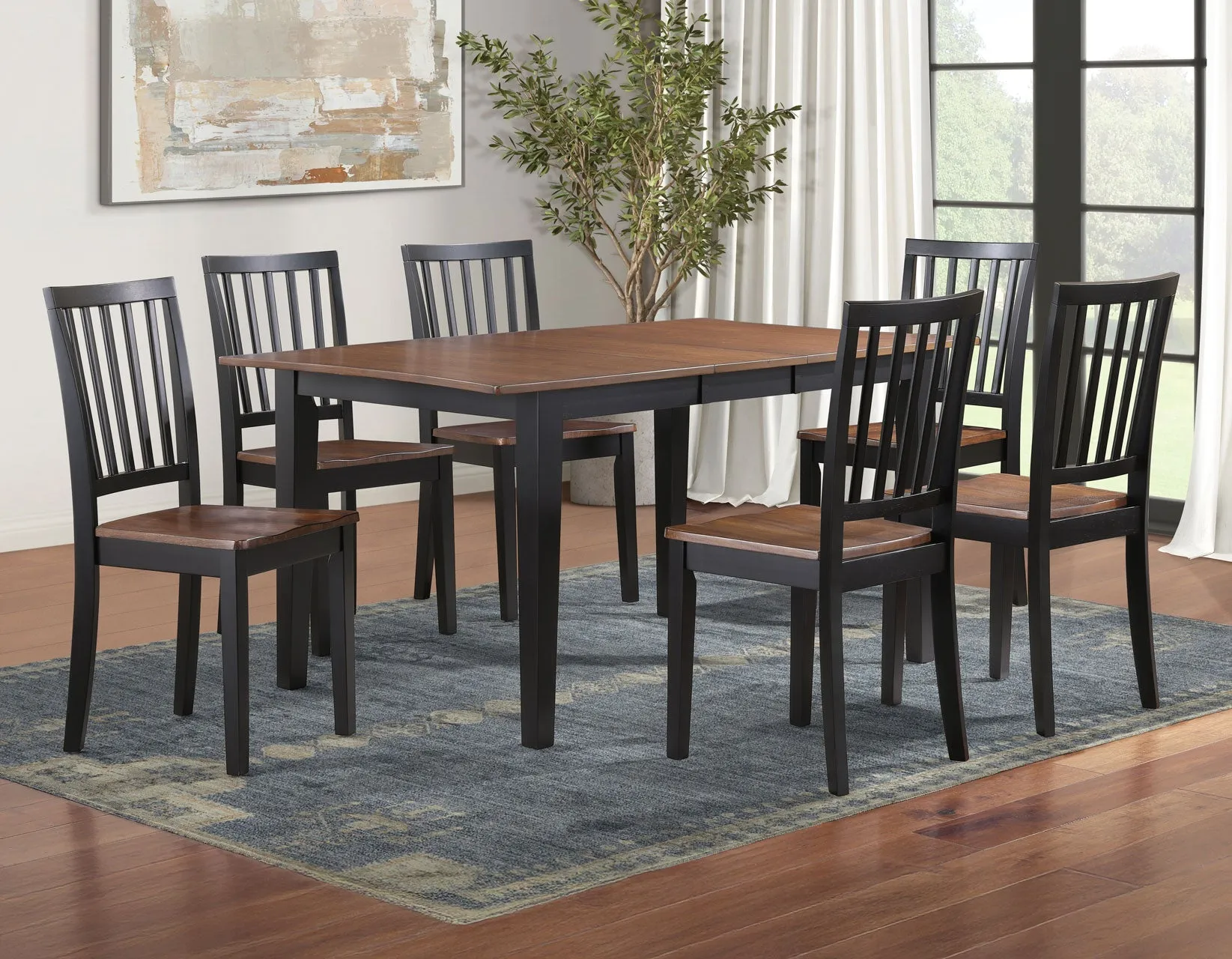 Joplin Walnut/Ebony Dining Room Set - Image 19