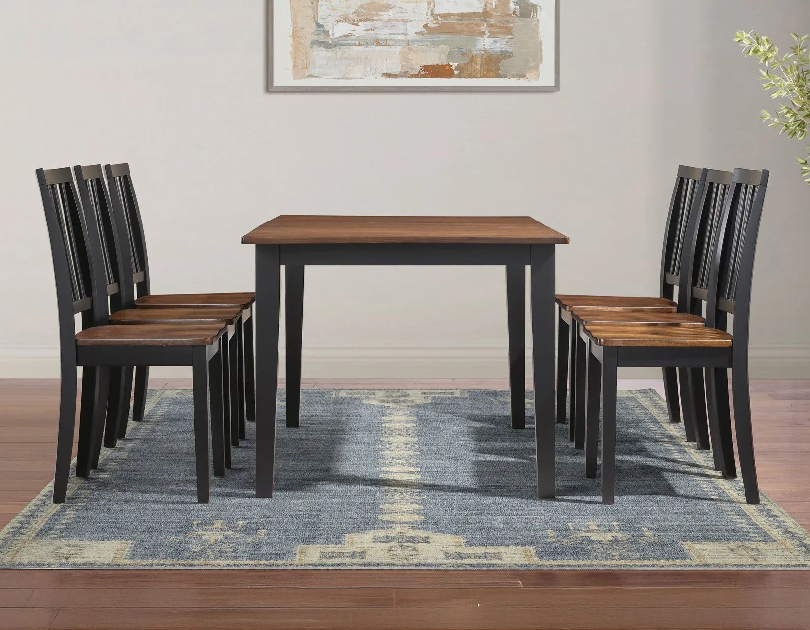 Joplin Walnut/Ebony Dining Room Set - Image 21