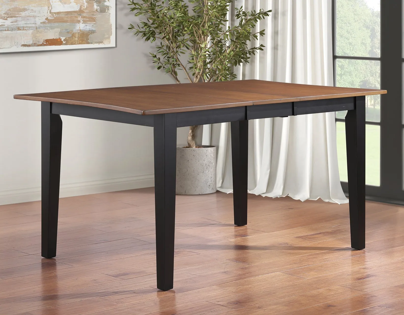 Joplin Walnut/Ebony Dining Room Set - Image 4