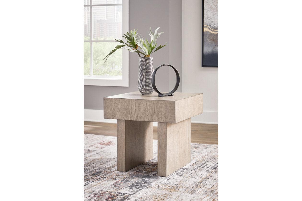 Jorlaina Light Grayish Brown Coffee Table and 2 End Tables - Image 14