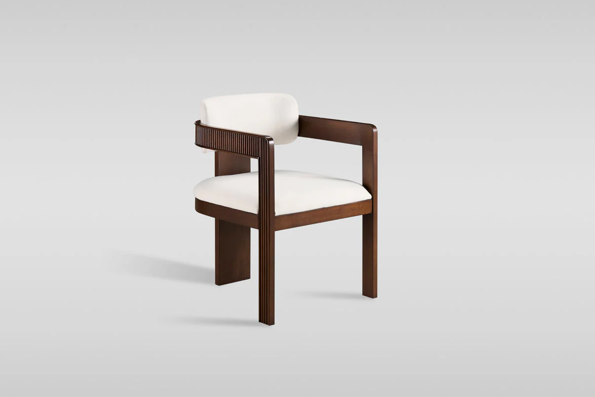 Jorri White/Walnut Dining Room Set - Image 4