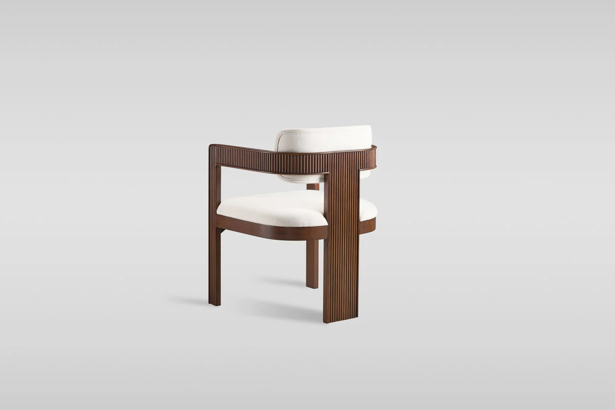 Jorri White/Walnut Dining Room Set - Image 5