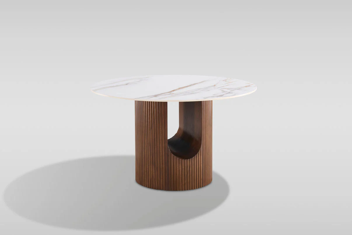 Jorri White/Walnut Dining Room Set - Image 7