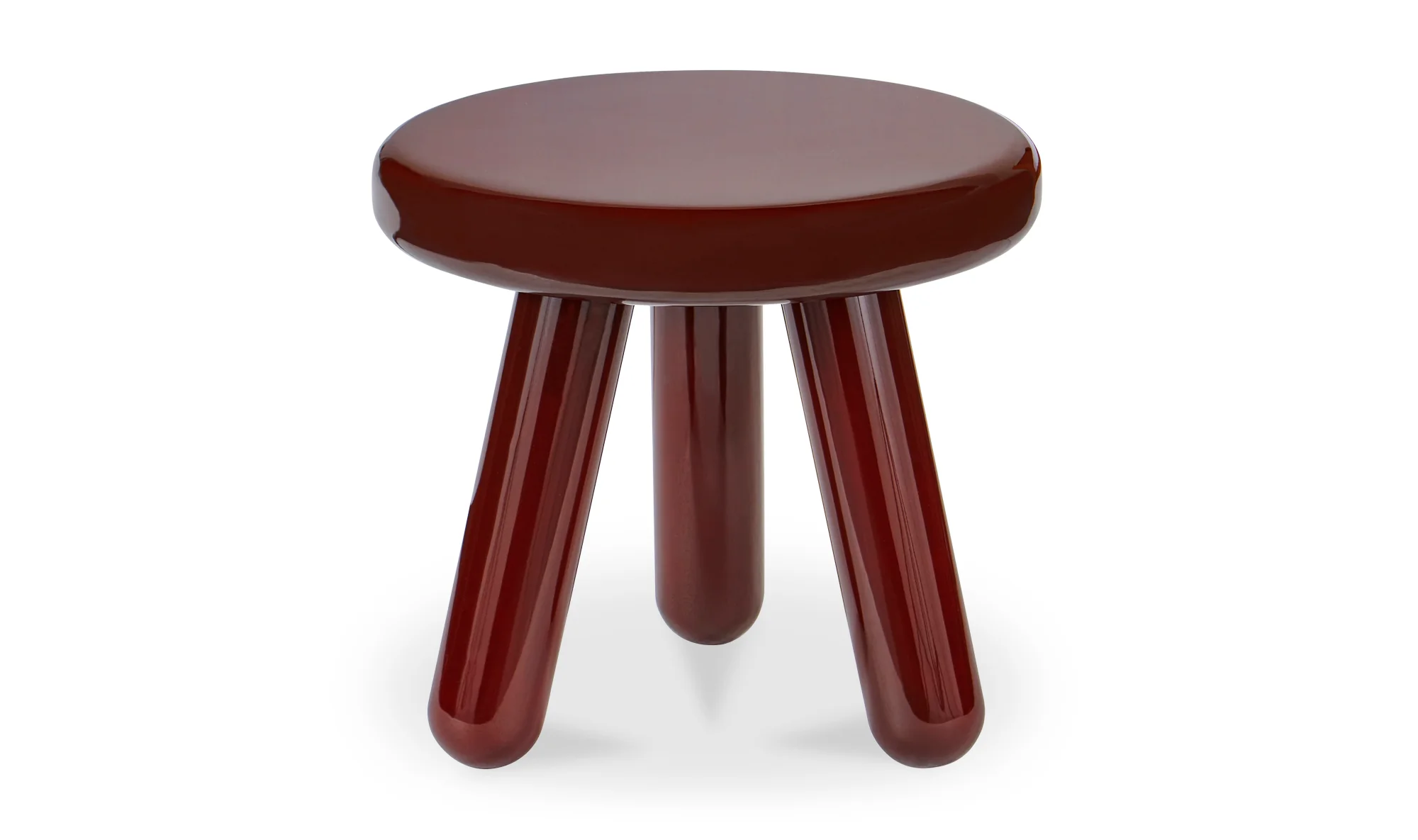 Joy Accent Table Deep Red Lacquer - Image 5