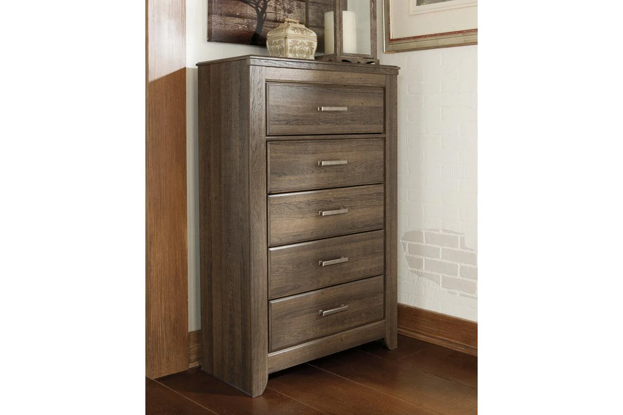 Juararo Dark Brown Chest of Drawers - Image 10