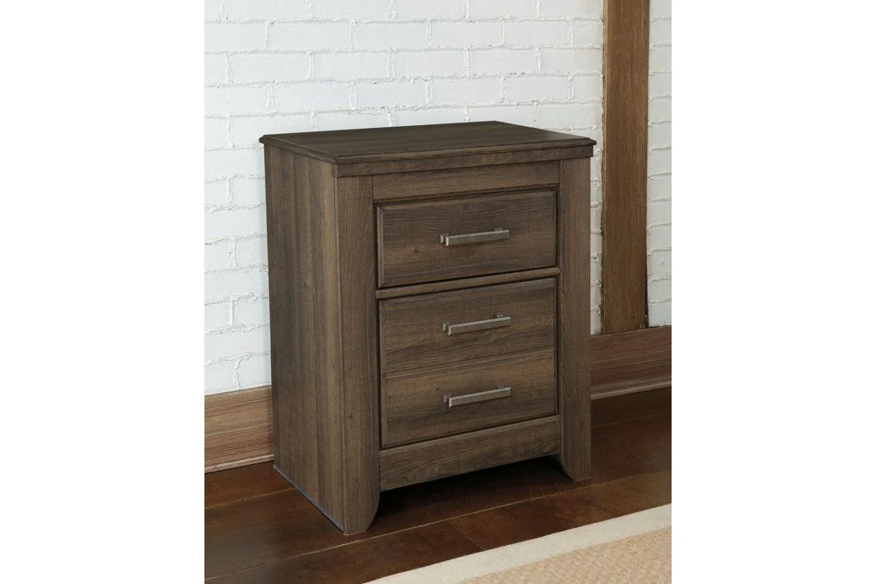 Juararo Dark Brown Nightstand - Image 5
