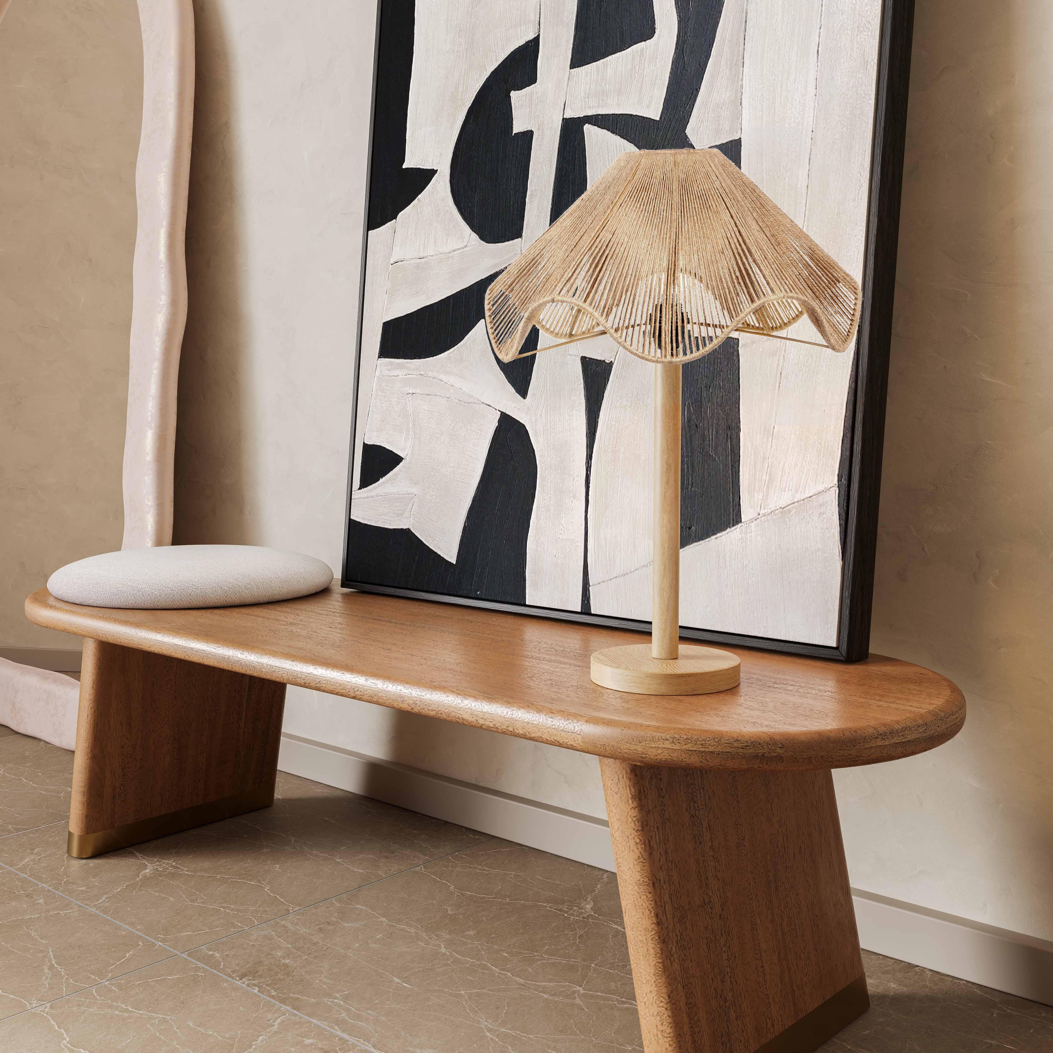 Jula Natural Jute Table Lamp - Image 2