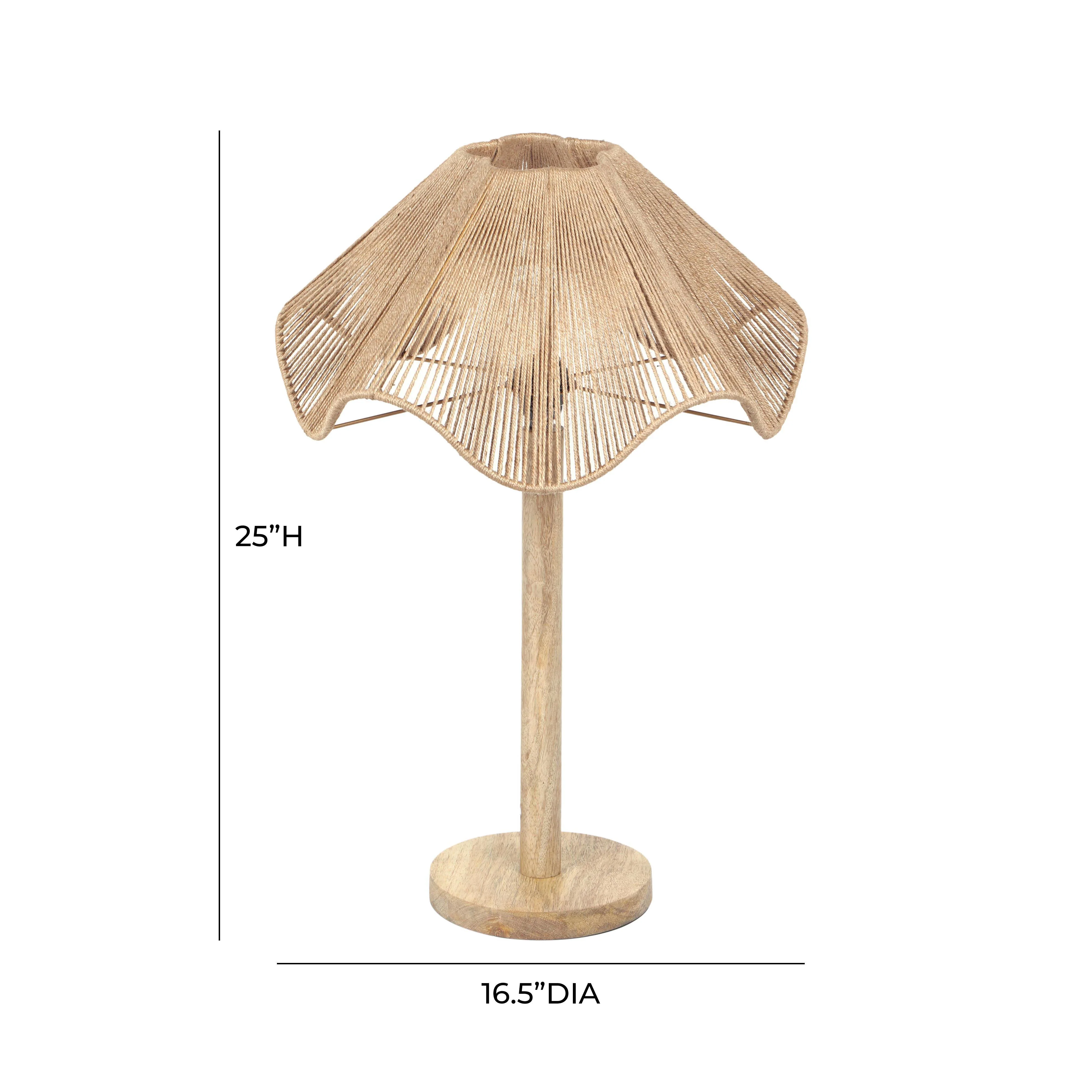 Jula Natural Jute Table Lamp - Image 5