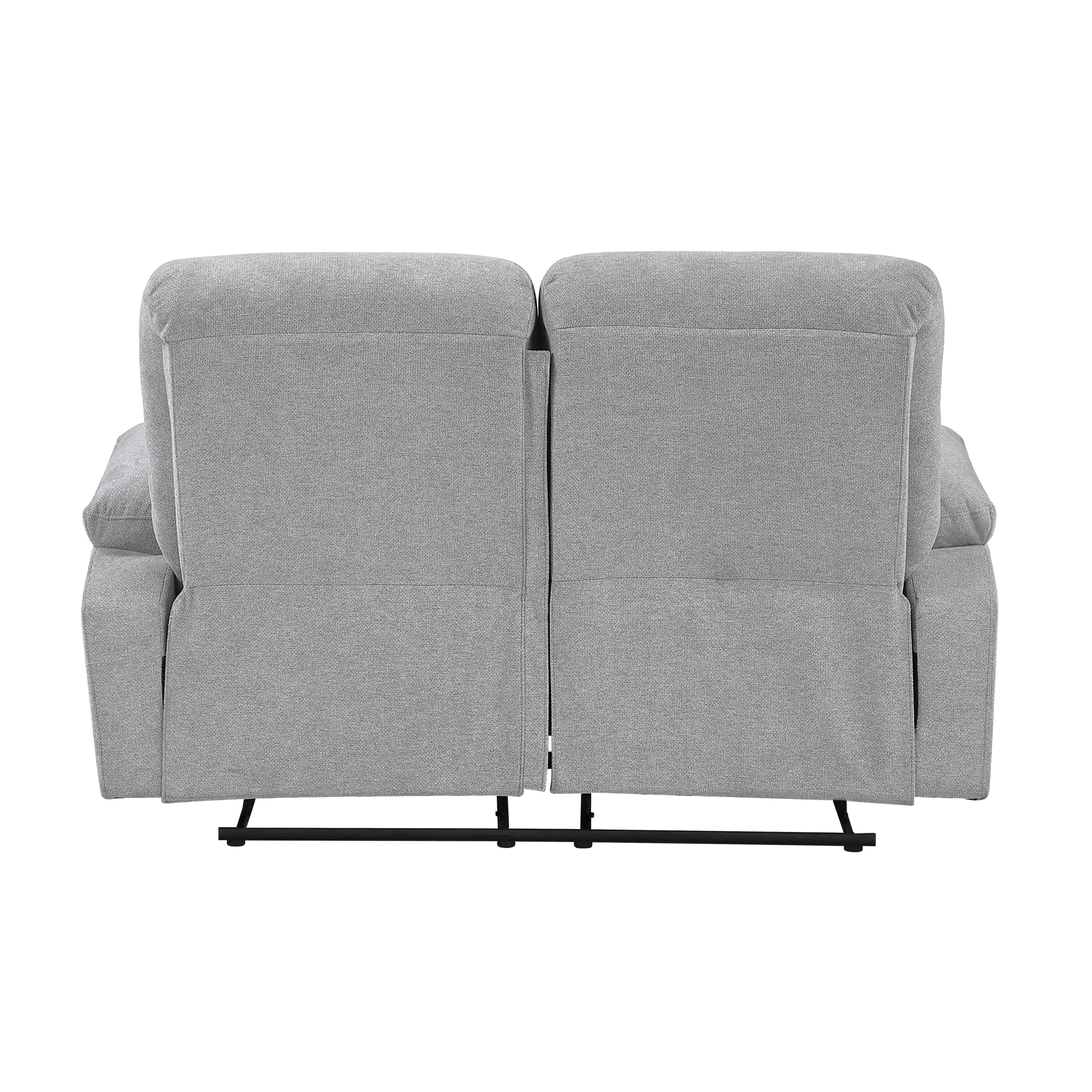 Jules Gray Double Reclining Love Seat - Image 3