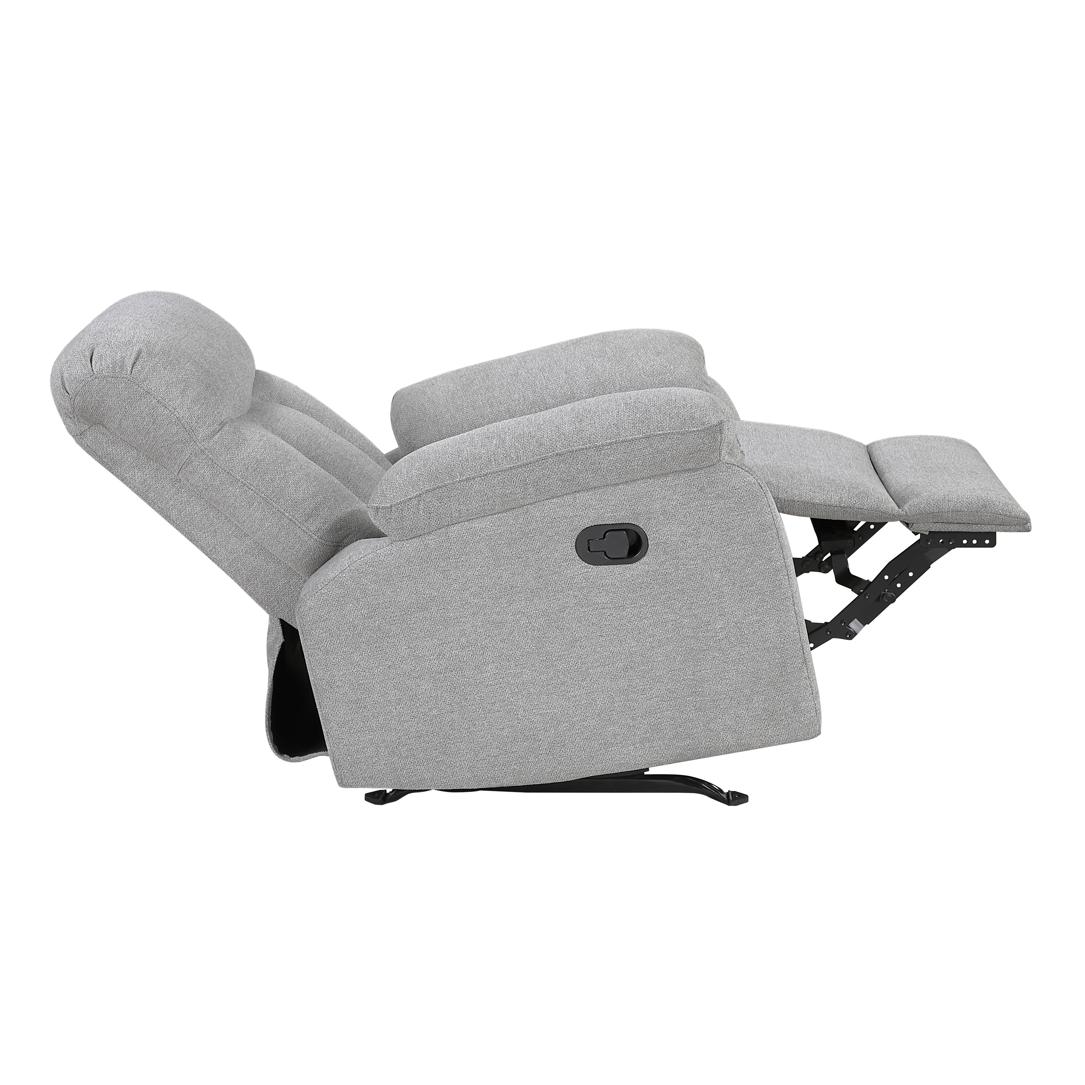 Jules Gray Rocker Reclining Chair - Image 9