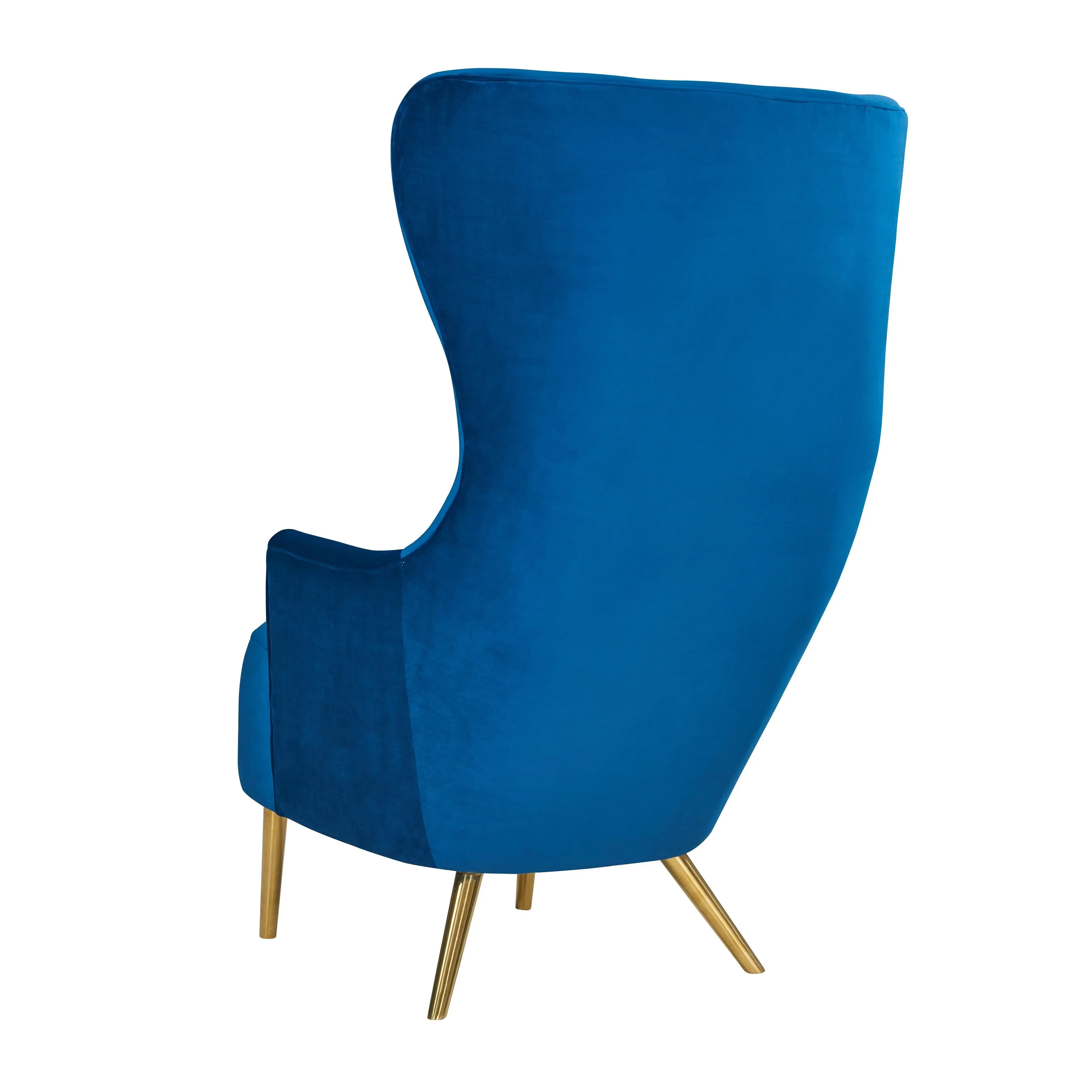 Julia Velvet Wingback Chair by Inspire Me! Home Decor - Image 10
