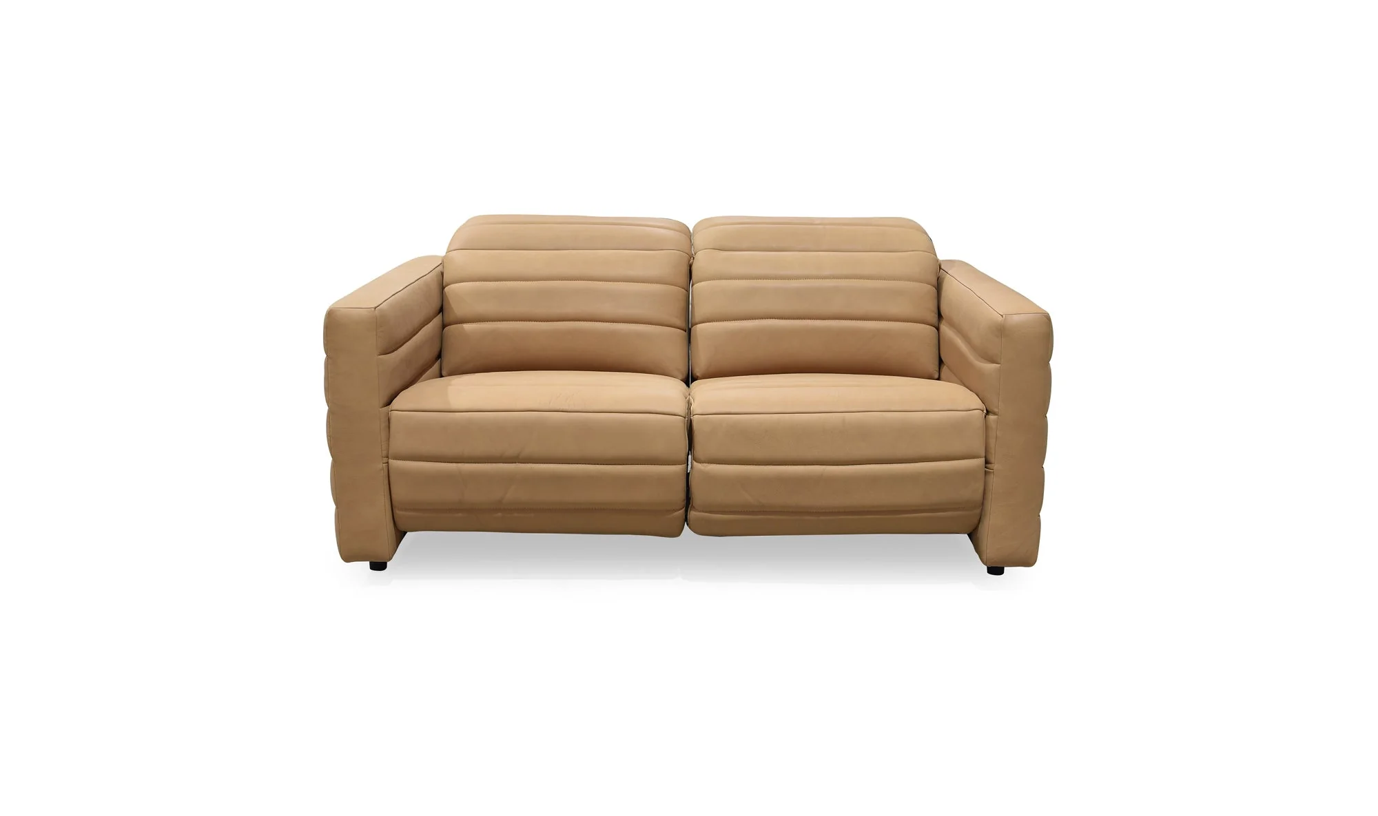 Juno Power Recliner Sofa Tan Leather - Image 6