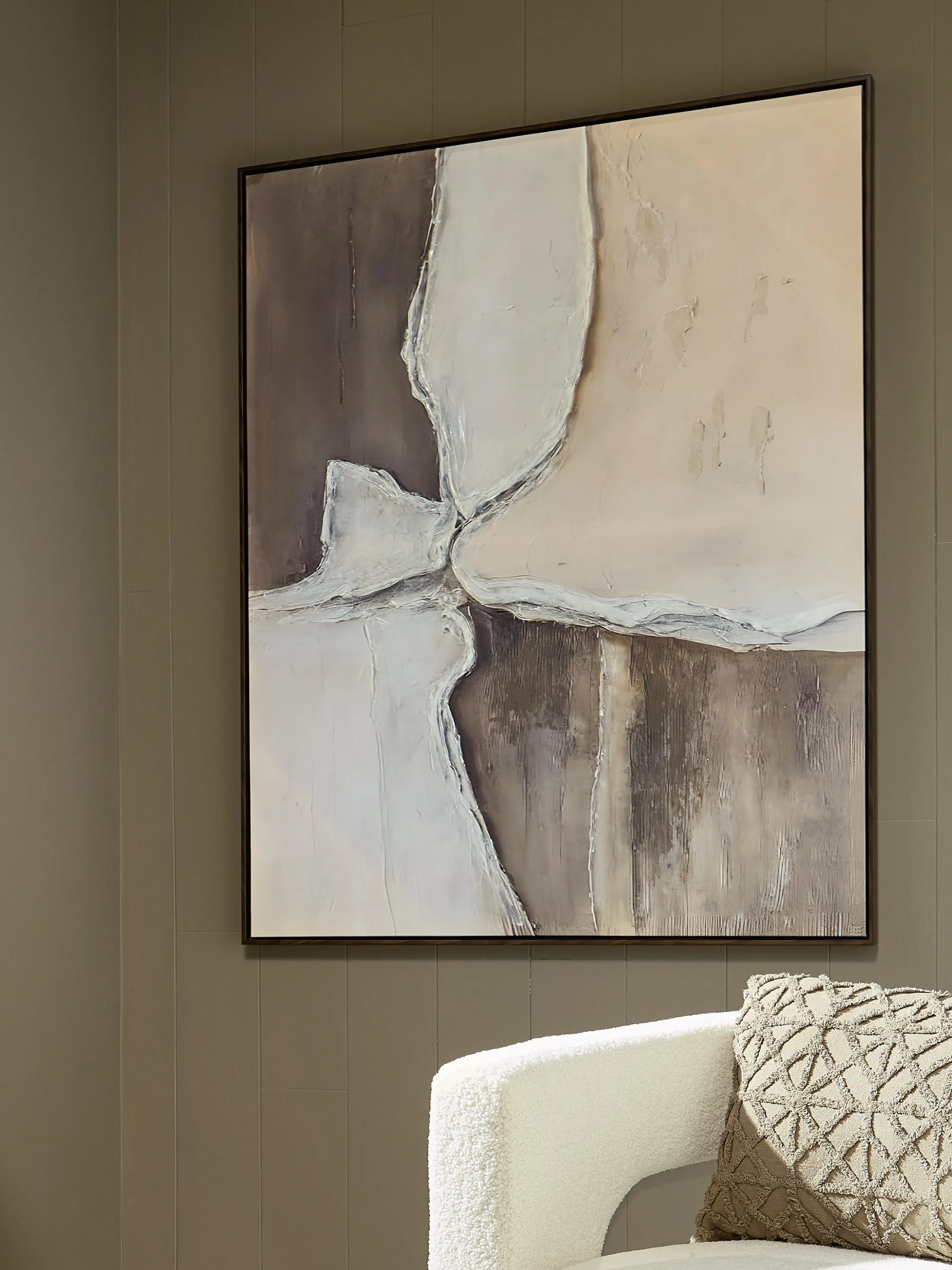 Junward Brown/Tan/White Wall Art