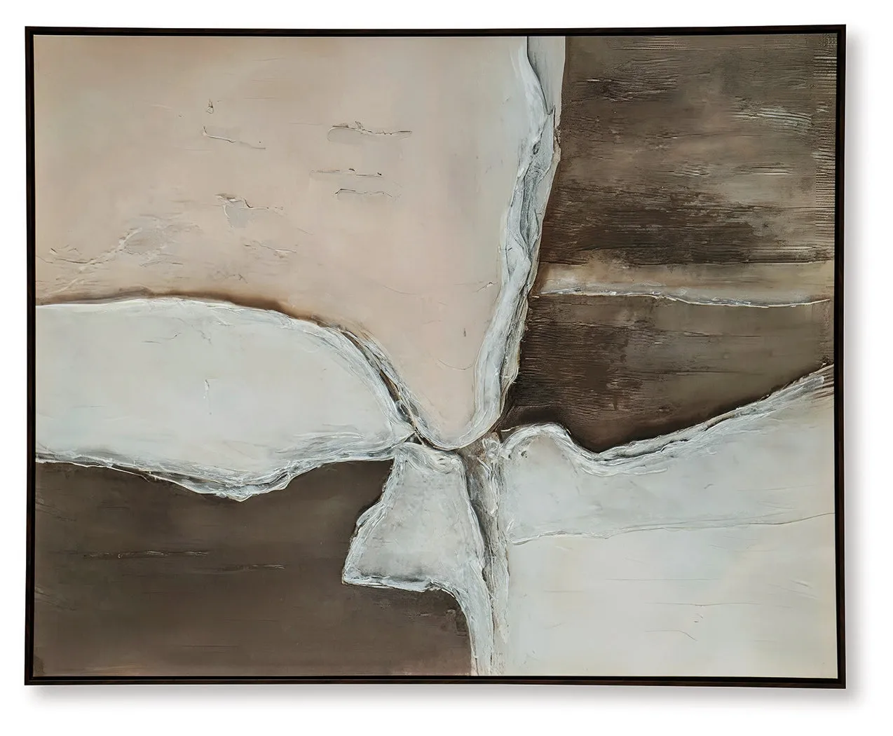 Junward Brown/Tan/White Wall Art - Image 6