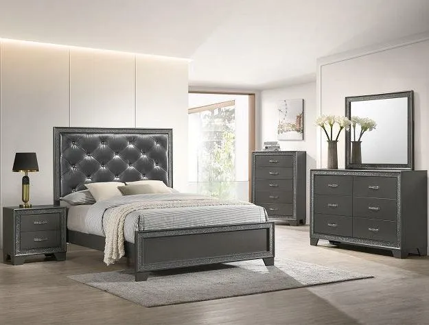 Kaia Gray Nightstand - Image 2
