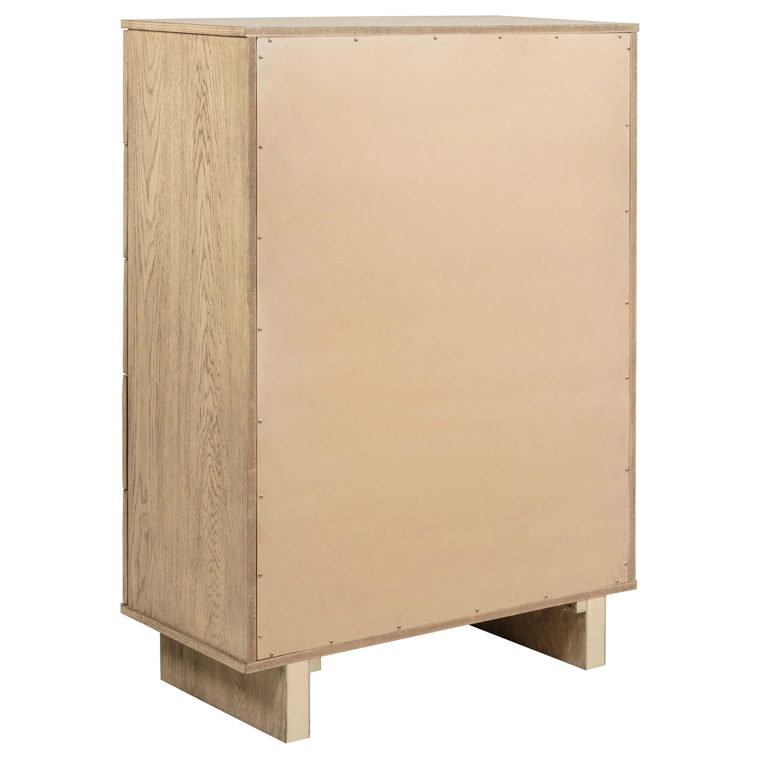 Kailani Beige Oak 5-Drawer Chest - Image 6
