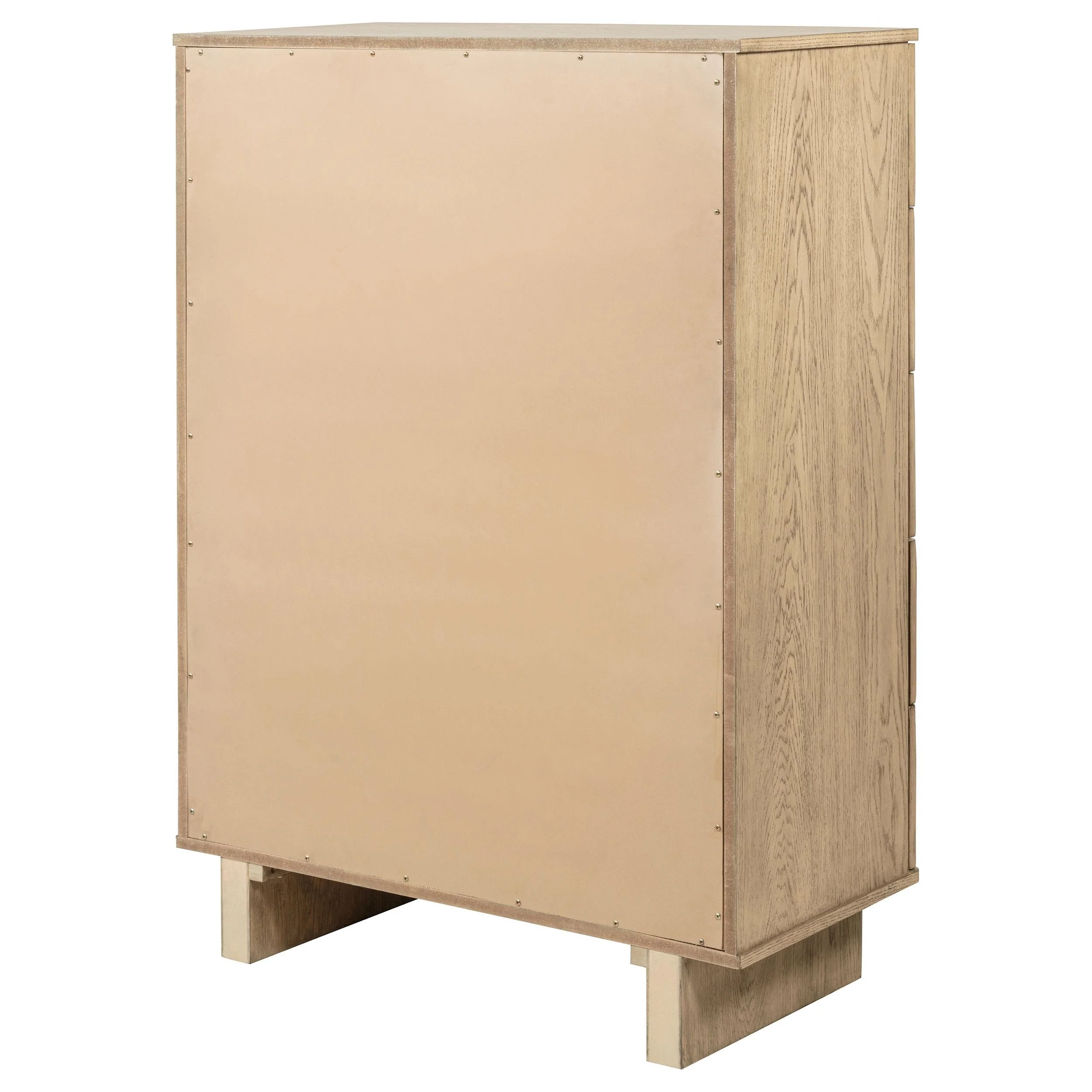 Kailani Beige Oak 5-Drawer Chest - Image 8