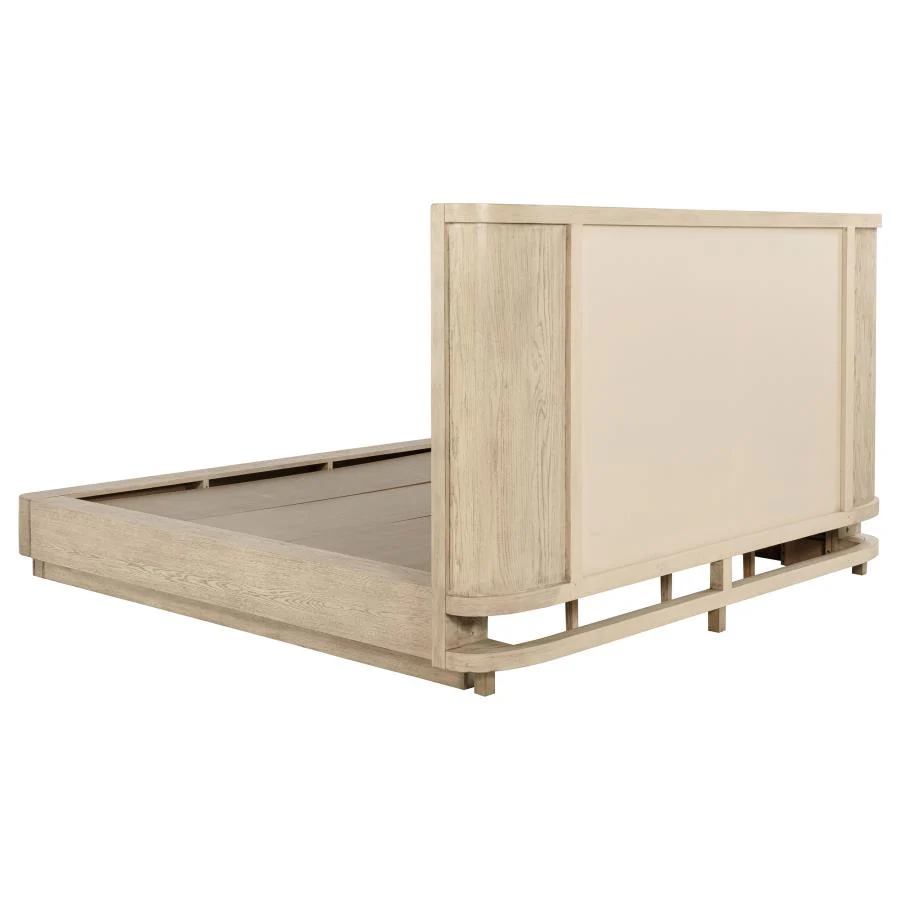 Kailani Beige Oak 5-piece Queen Bedroom Set - Image 4