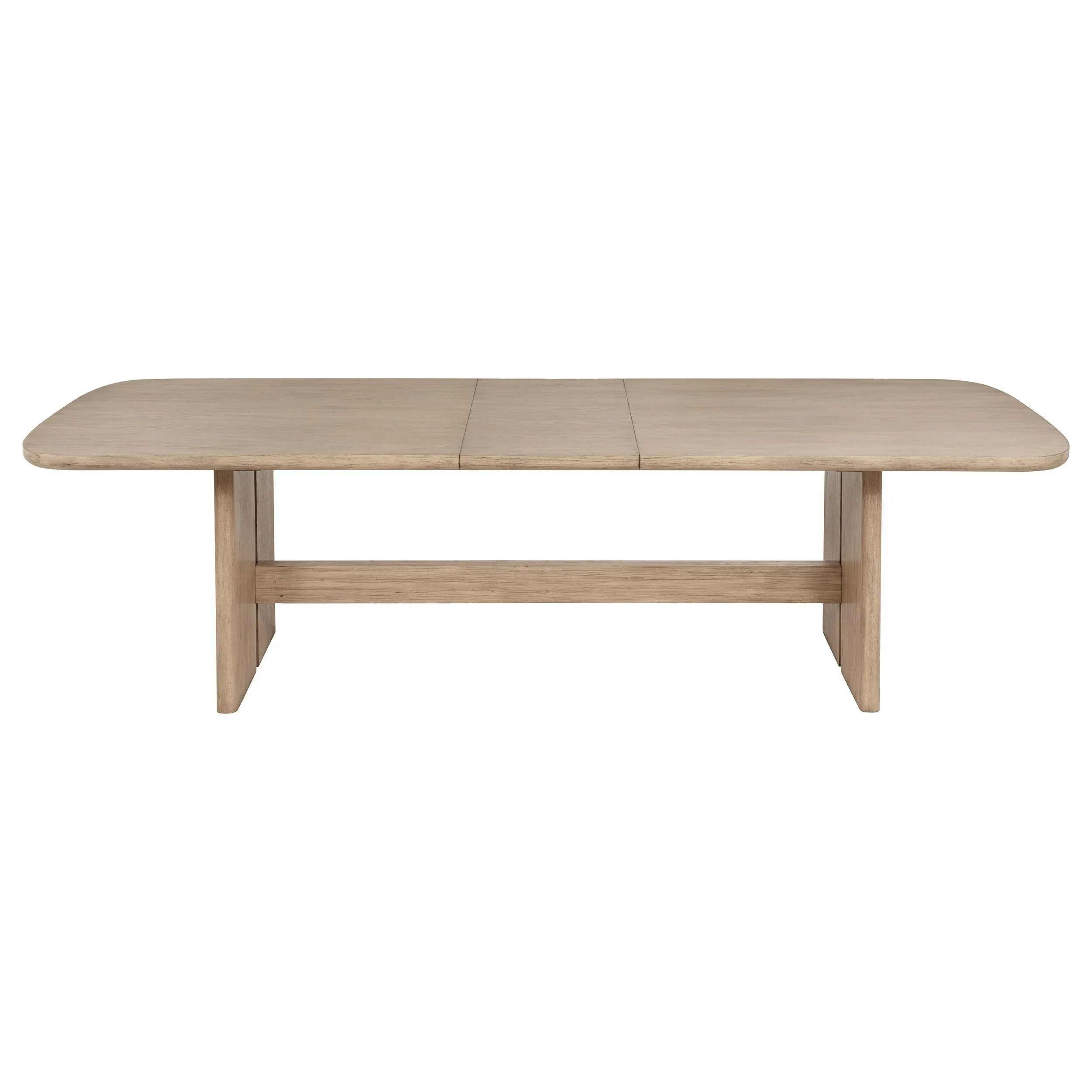 Kailani Beige Oak 7-Piece Rectangular Wood Dining Table Set - Image 6
