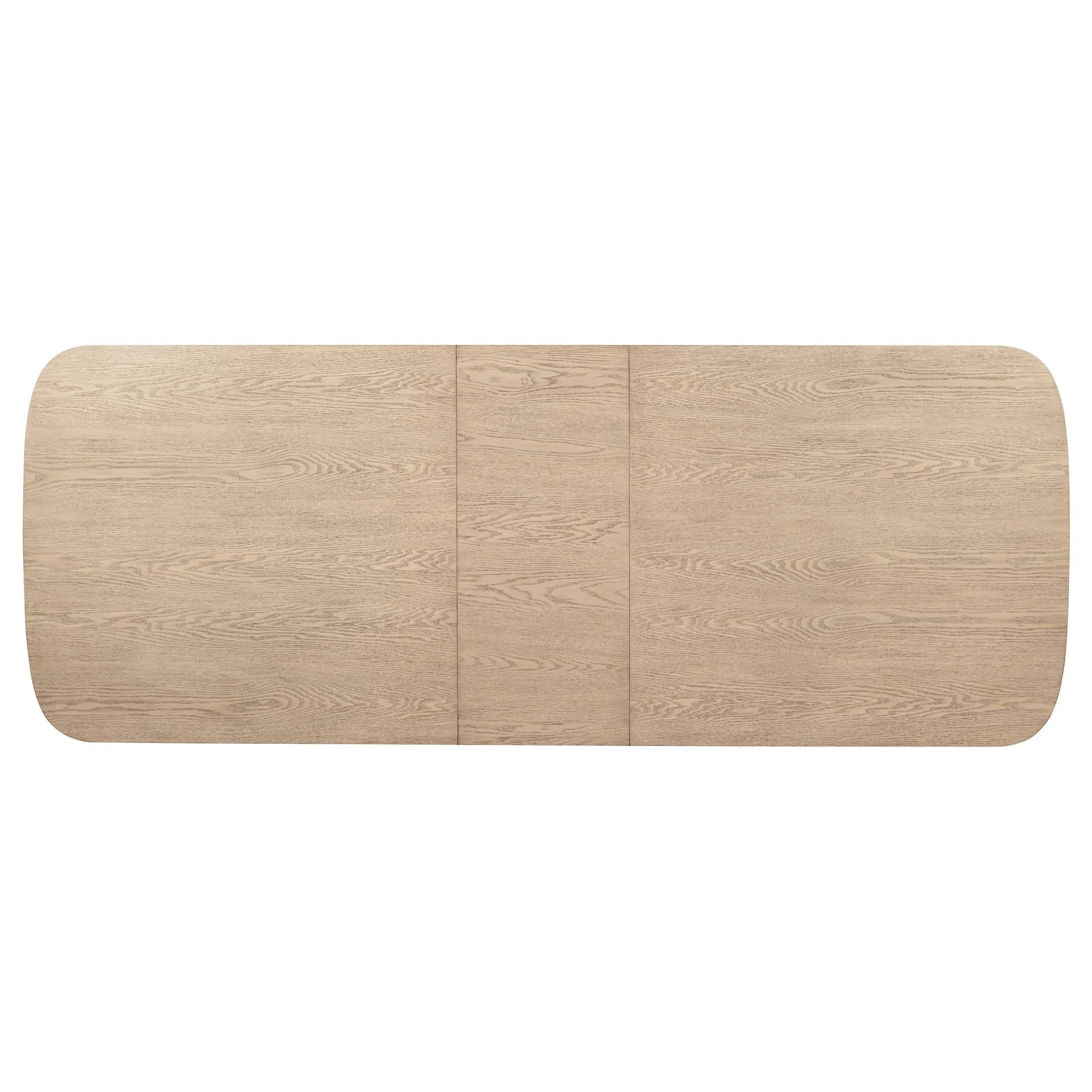 Kailani Beige Oak 7-Piece Rectangular Wood Dining Table Set - Image 8